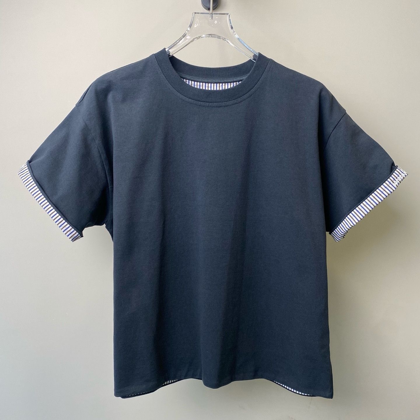Bottega Veneta Bottega Veneta Striped Cuff T-Shirt M Size M / US 6-8 / IT 42-44 - 1 Thumbnail