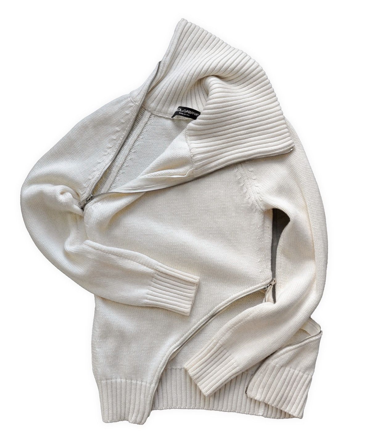 Dolce & Gabbana Dolce Gabbana Sweater Full Zip D&G Vintage 2003 Size US XS / EU 42 / 0 - 1 Thumbnail