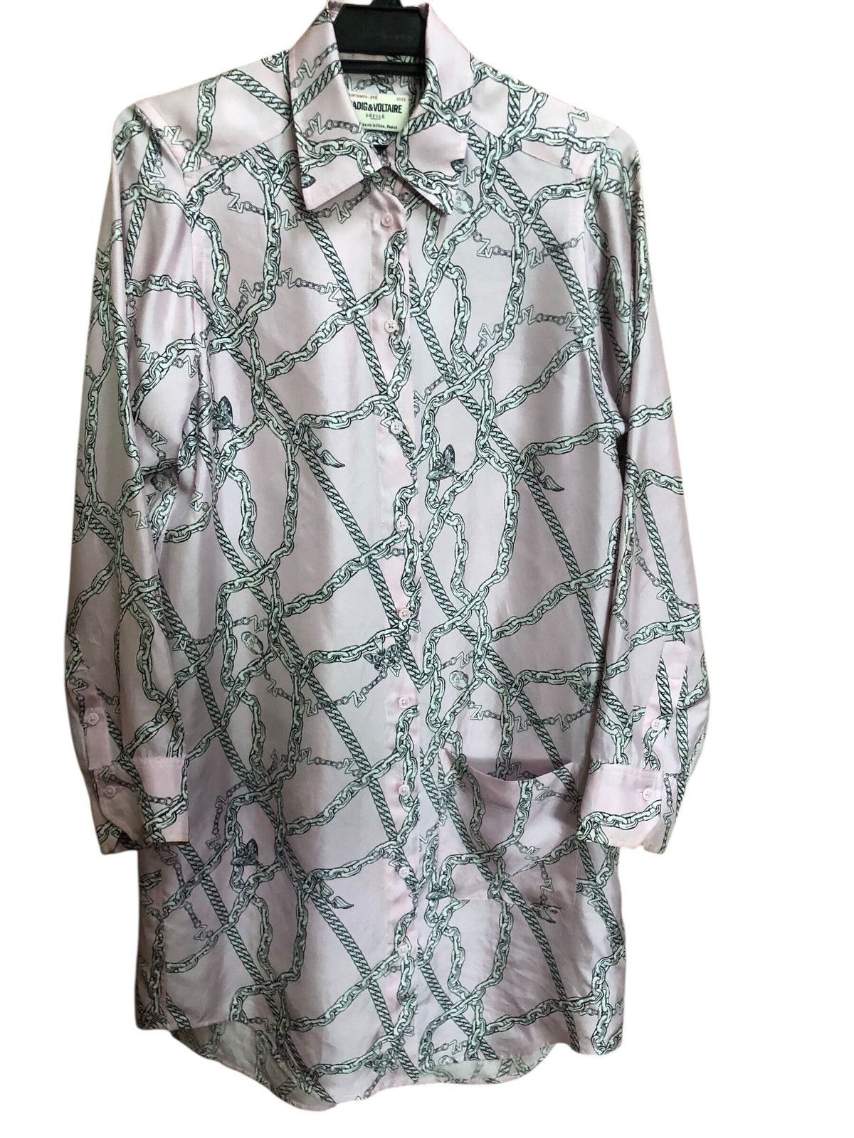 Zadig & Voltaire Zadig & Voltaire PrintEmps ete 2022 Silk Rope motif Blouses Size S / US 4 / IT 40 - 1 Thumbnail