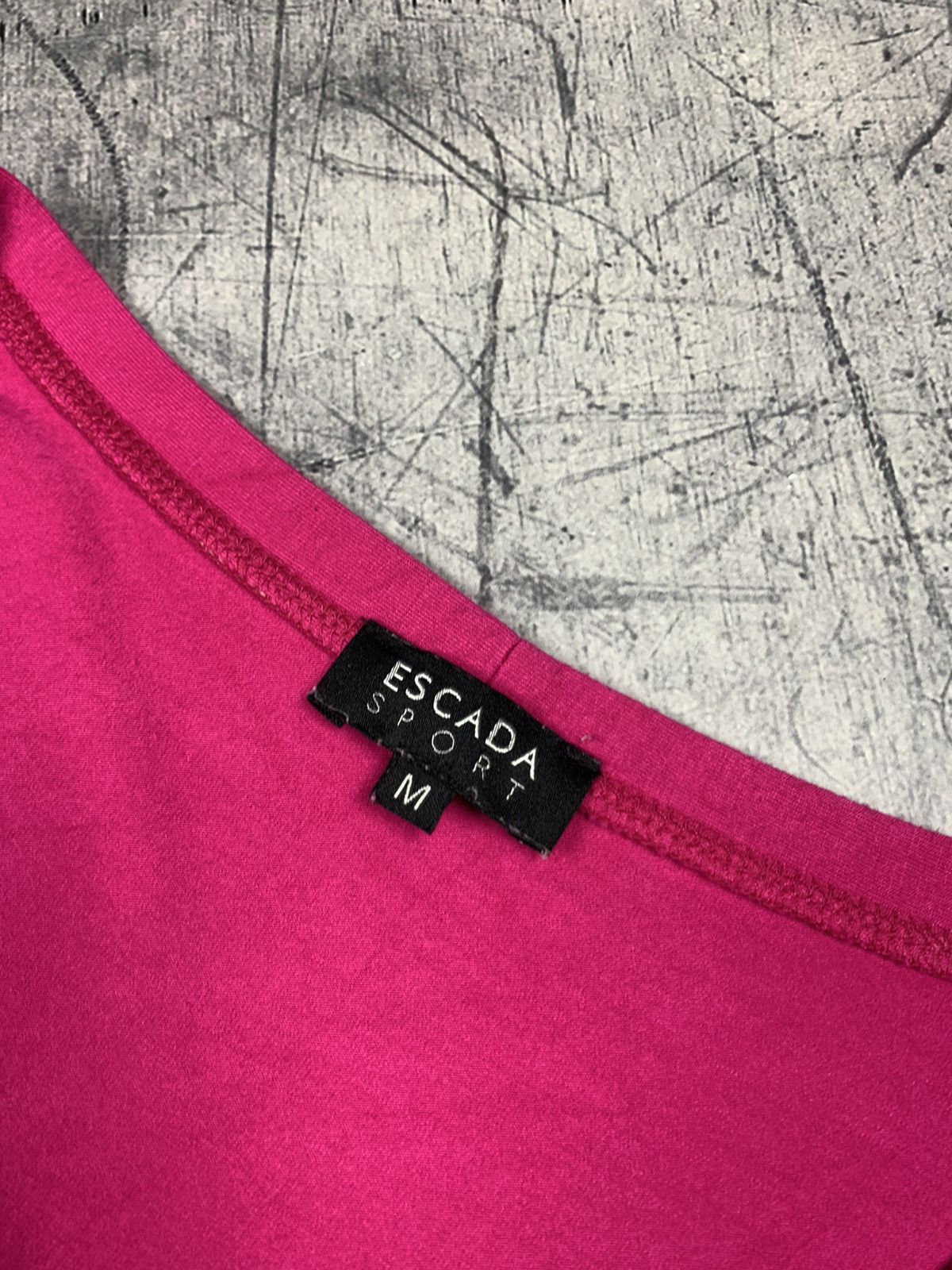 Escada Sport Escada Sport Women’s Cardigan Button Up Size M Pink Y2K Logo Size M / US 6-8 / IT 42-44 - 5 Thumbnail