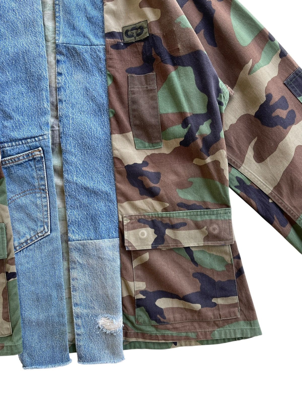 Vintage KYRA Camouflage Remake Visvim Style Kimono Jacket Size US M / EU 48-50 / 2 - 9 Thumbnail