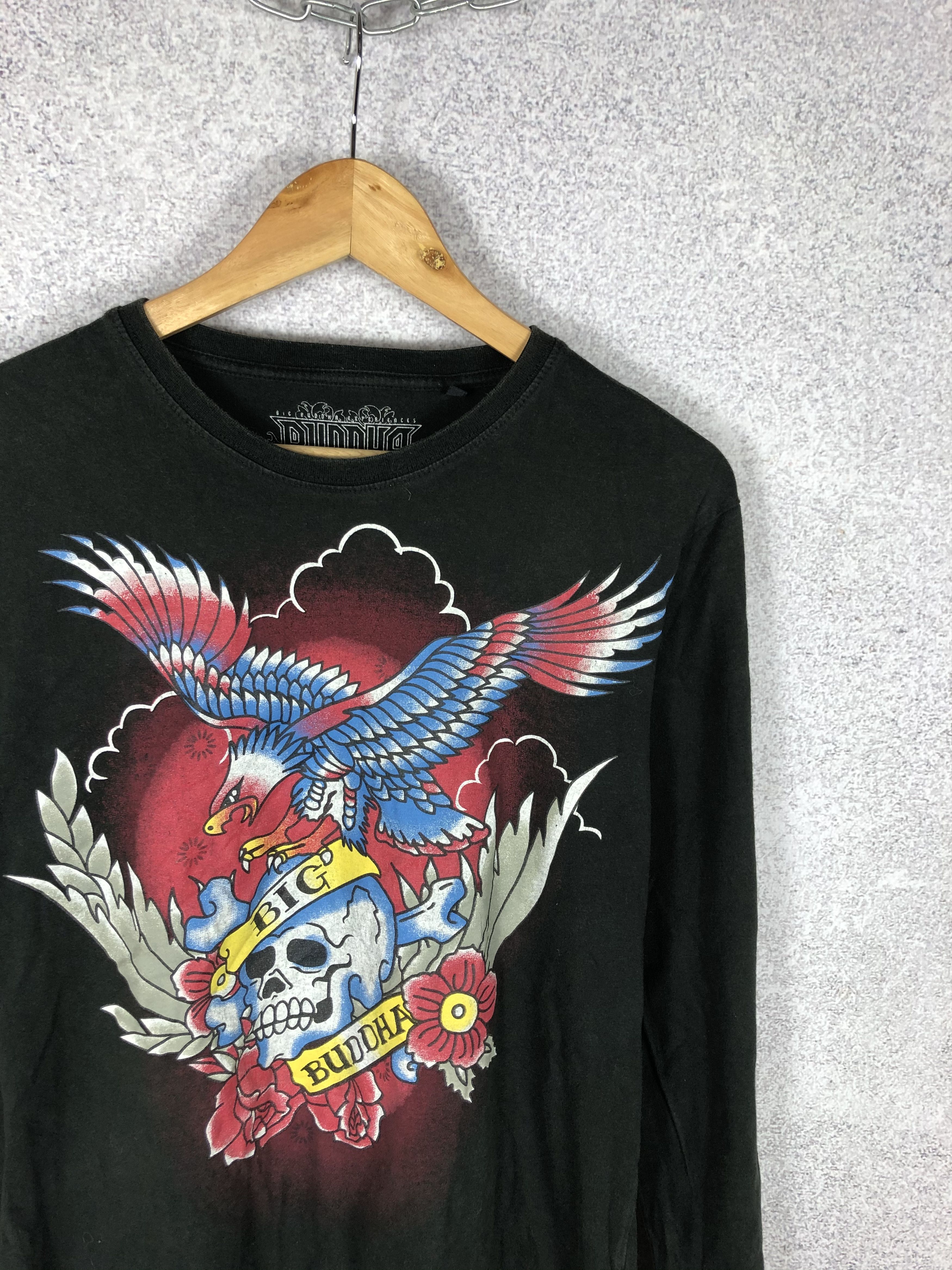 Other BIG BUDDHA LONGSLEEVE ED HARDY STYLE TATTOO SKULL TEE SHIRT Size US M / EU 48-50 / 2 - 2 Thumbnail
