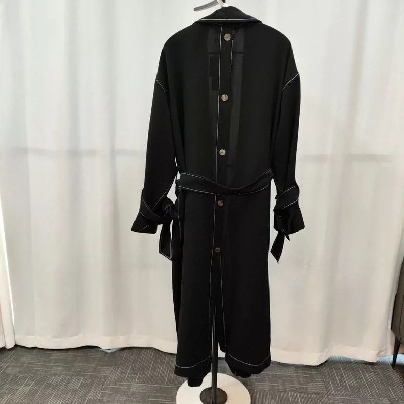 Loewe LOEWE Long black trench coat Size XS / US 0-2 / IT 36-38 - 2 Thumbnail