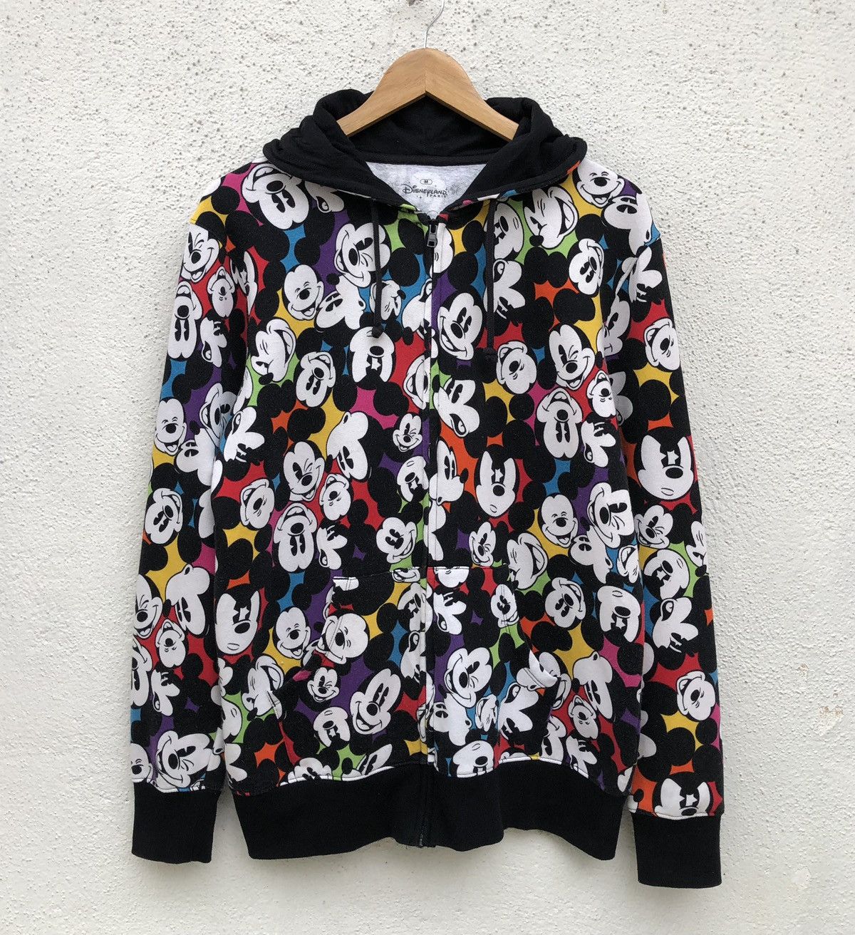 Mickey Mouse Mickey Mouse Disneyland Paris Full Printed Hoodie Jacket Size US M / EU 48-50 / 2 - 1 Thumbnail