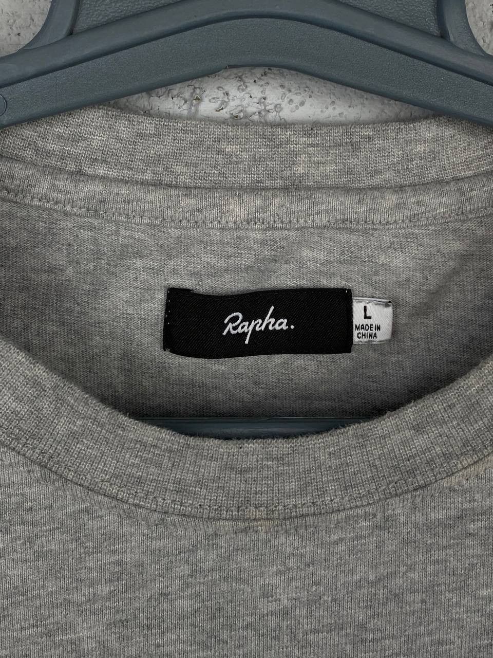 Rapha Rapha Basic Grey Emroidery Logo T-Shirt Size US L / EU 52-54 / 3 - 6 Thumbnail
