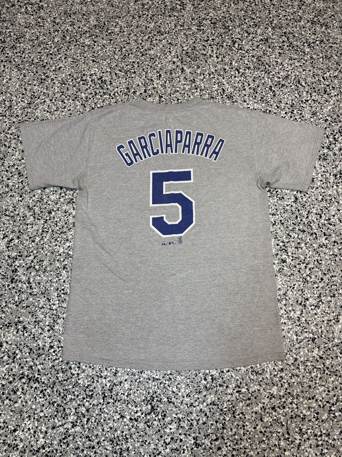 MLB 2008 Majestic LA Dodgers “GARCIAPARRA #5” Shirt Size M 0691 Size US M / EU 48-50 / 2 - 2 Thumbnail