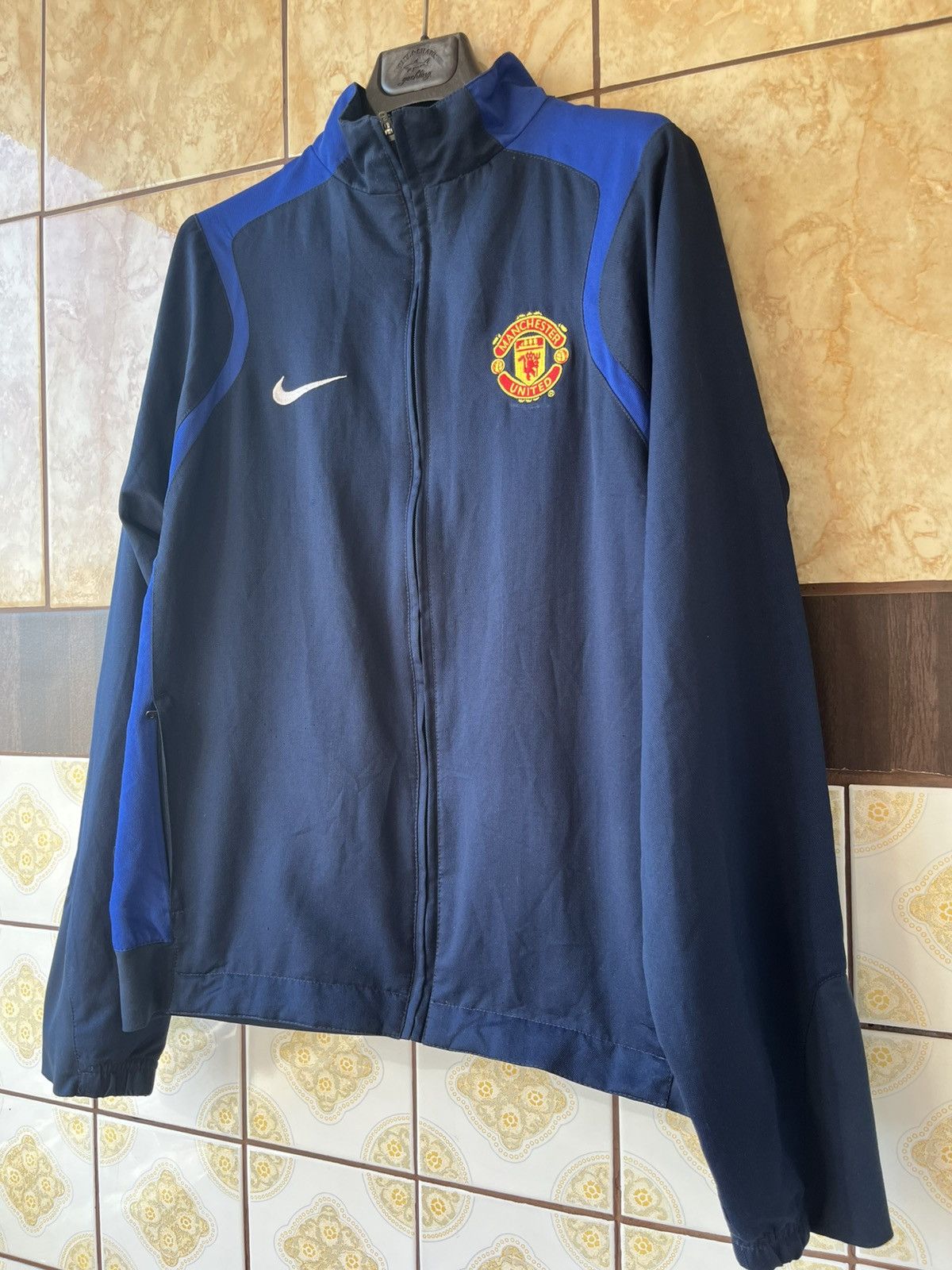 Nike Vintage Manchester united Nike track top Size US S / EU 44-46 / 1 - 1 Thumbnail