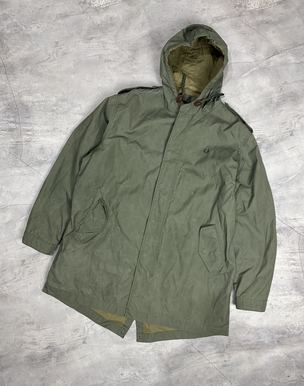 Fred Perry Fred Perry Jacket Windbreaker Casual Streetwear Size US XL / EU 56 / 4 - 1 Thumbnail