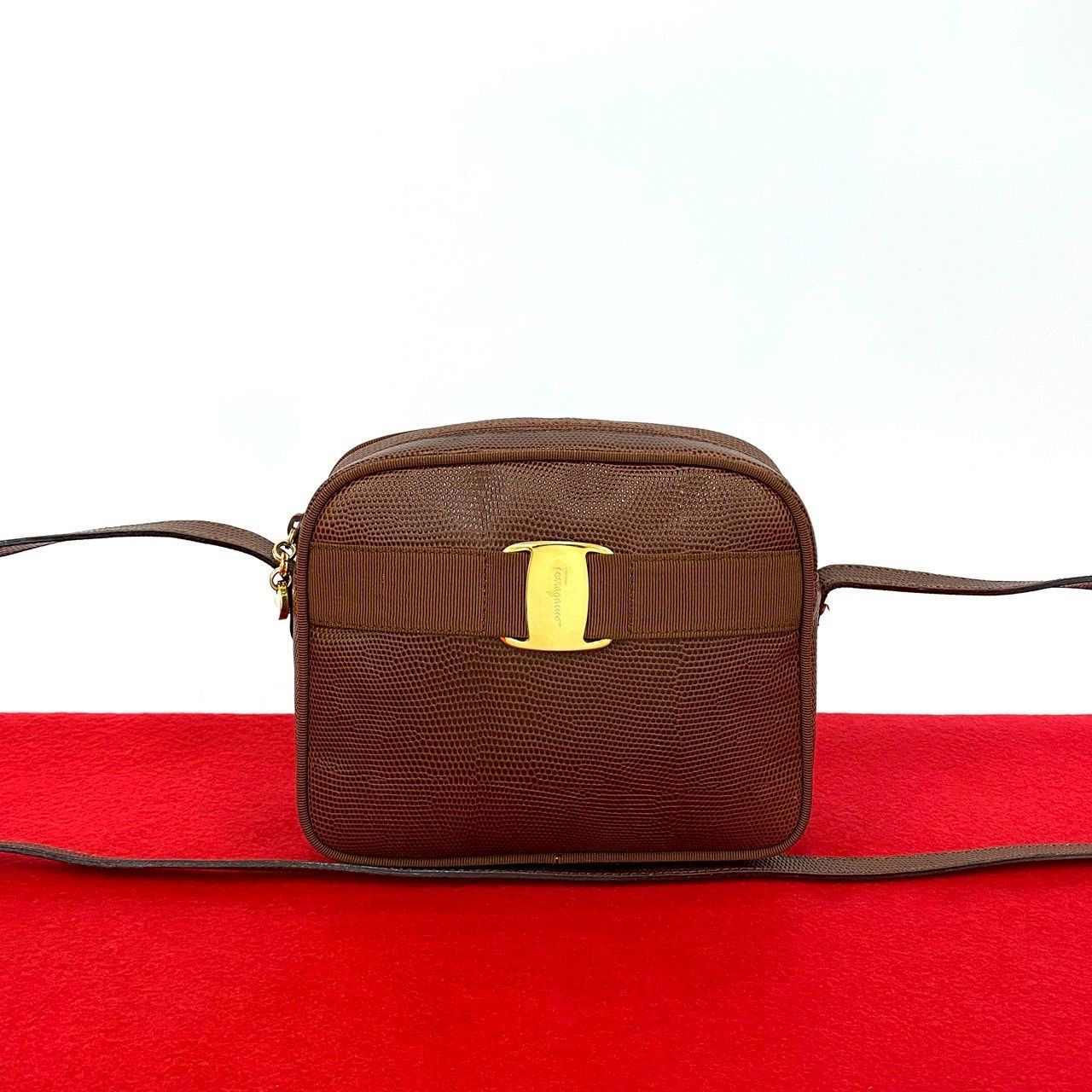 Salvatore Ferragamo Salvatore Ferragamo Salvatore Ferragamo Leather Shoulder Bag Leather Shoulder Bag DUTY FREE for USA Size ONE SIZE - 1 Thumbnail