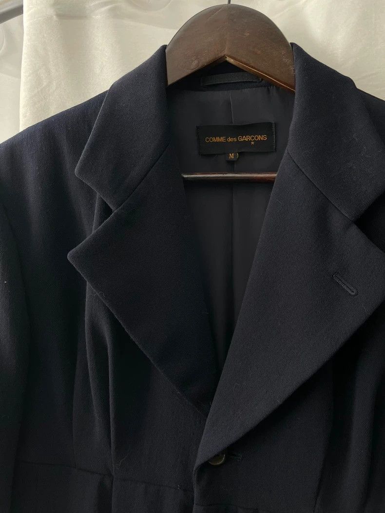 Comme des Garcons Comme des Garcons Dark blue and black jacket Size US M / EU 48-50 / 2 - 3 Thumbnail