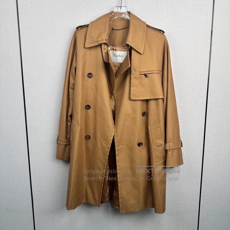 Max Mara Max Mara Trench Coat Size XS / US 0-2 / IT 36-38 - 1 Thumbnail