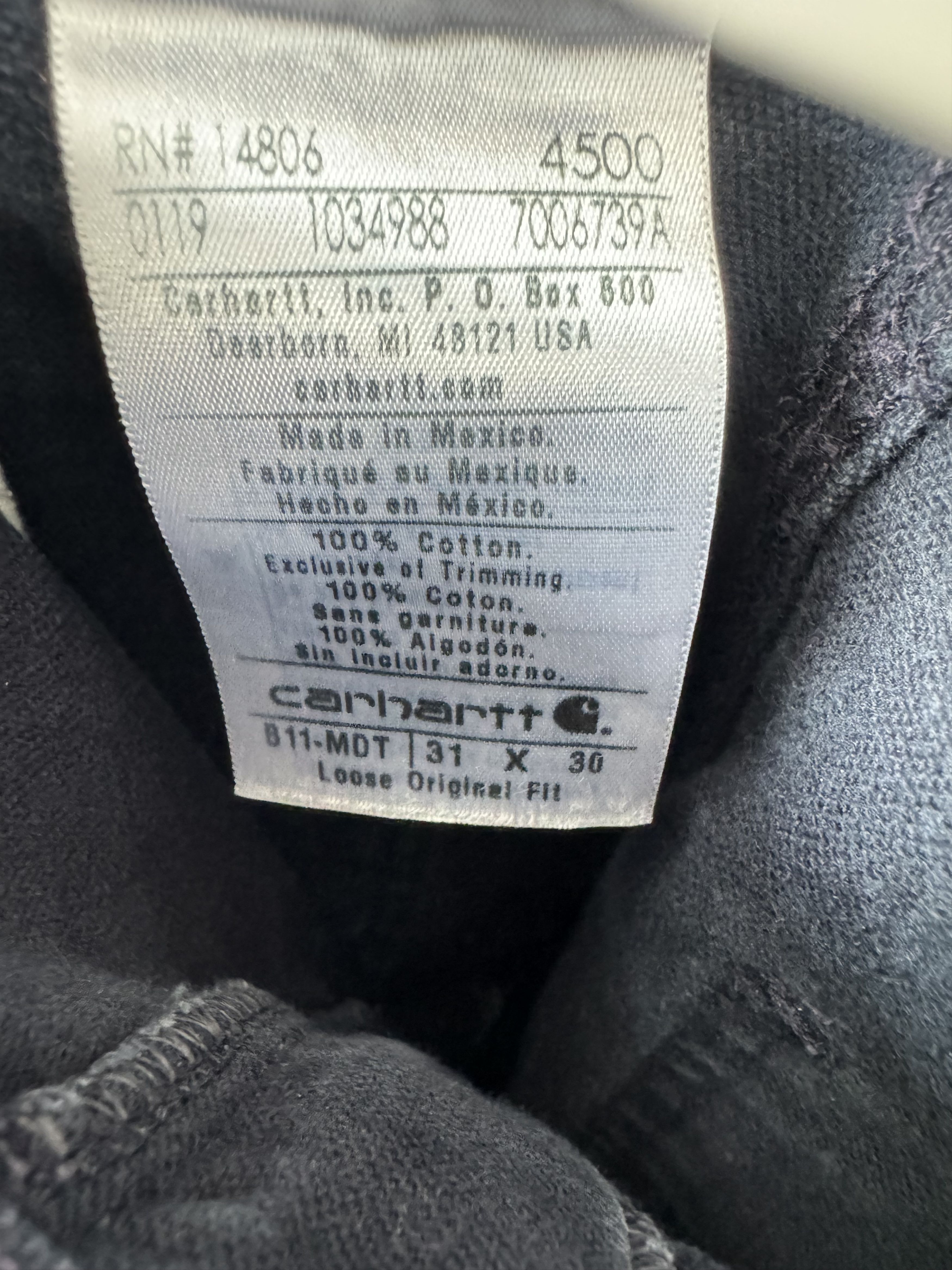 Carhartt Carhartt Carpenter Pants Size US 32 / EU 48 - 3 Thumbnail