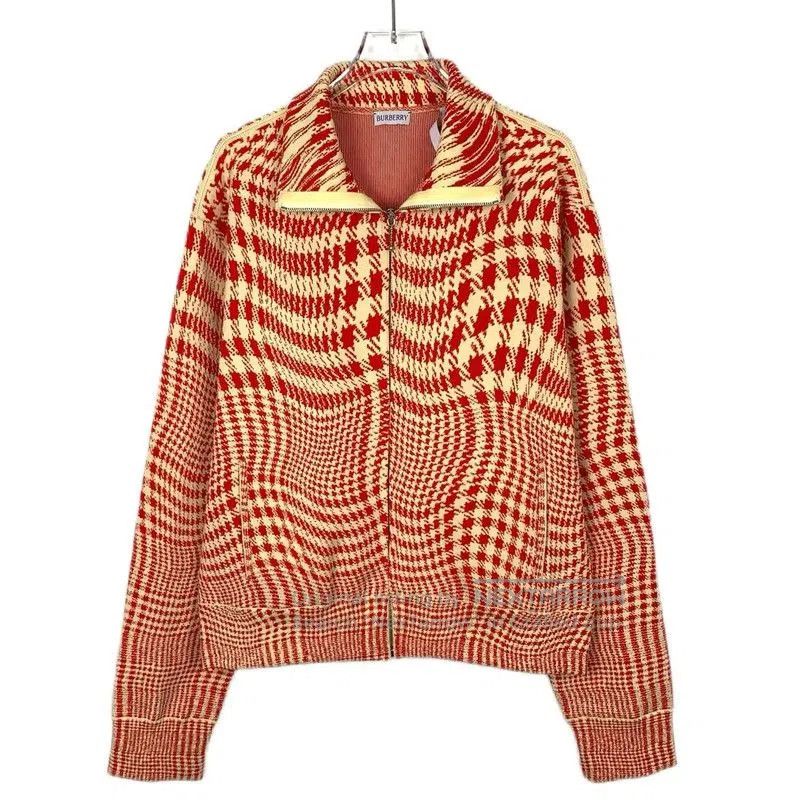 Burberry Burberry Red Cotton Women's Jacket. Size XS / US 0-2 / IT 36-38 - 1 Thumbnail