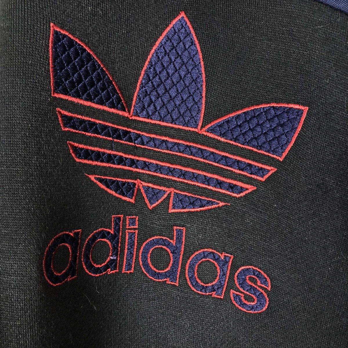Adidas 🔥Vintage Adidas Multi Colour Block Zipper Jacket Big Logo Size US M / EU 48-50 / 2 - 19 Thumbnail
