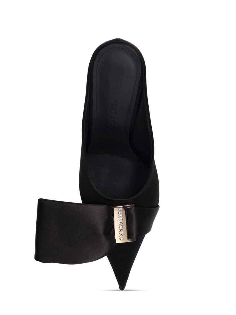 Salvatore Ferragamo o1y0426 Mules in Black Size US 8 / IT 38 - 3 Thumbnail