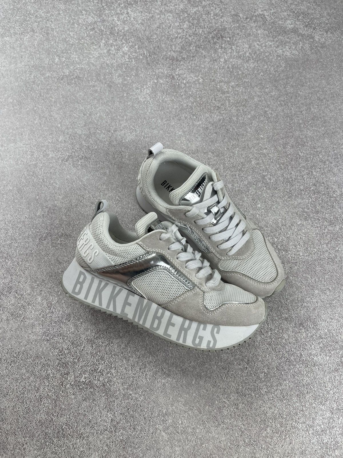 Dirk Bikkembergs Bikkembergs Lorely Low Top Sneakers White Size US 4.5 Size US 4.5 / IT 34.5 - 1 Thumbnail