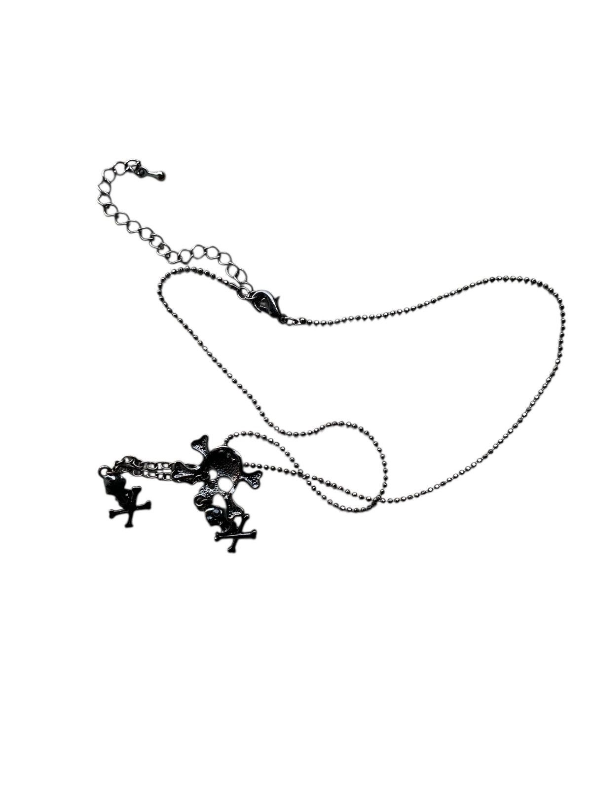 Japanese Brand Skull Chained Punk Bondage Necklace Size ONE SIZE - 10 Thumbnail