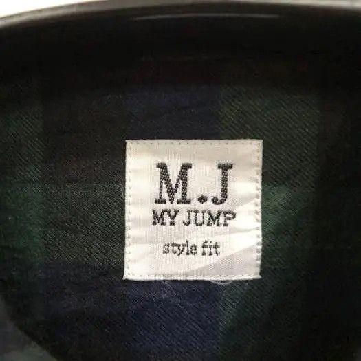 Flannel × Japanese Brand Japanese Brand My Jump Plaid Tartan Flannel Shirt 👕 Size US M / EU 48-50 / 2 - 3 Thumbnail