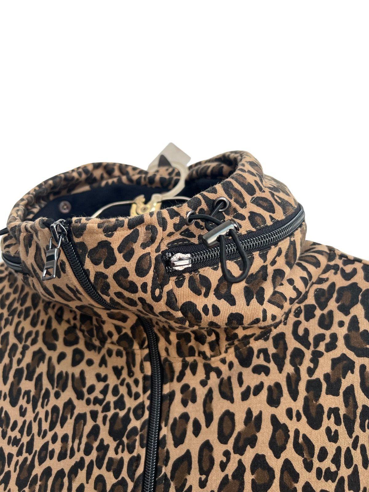 Bless Bless 🇯🇵 Hybrid Leopard Seditionary Zipper Bono Sweater Size US M / EU 48-50 / 2 - 6 Thumbnail