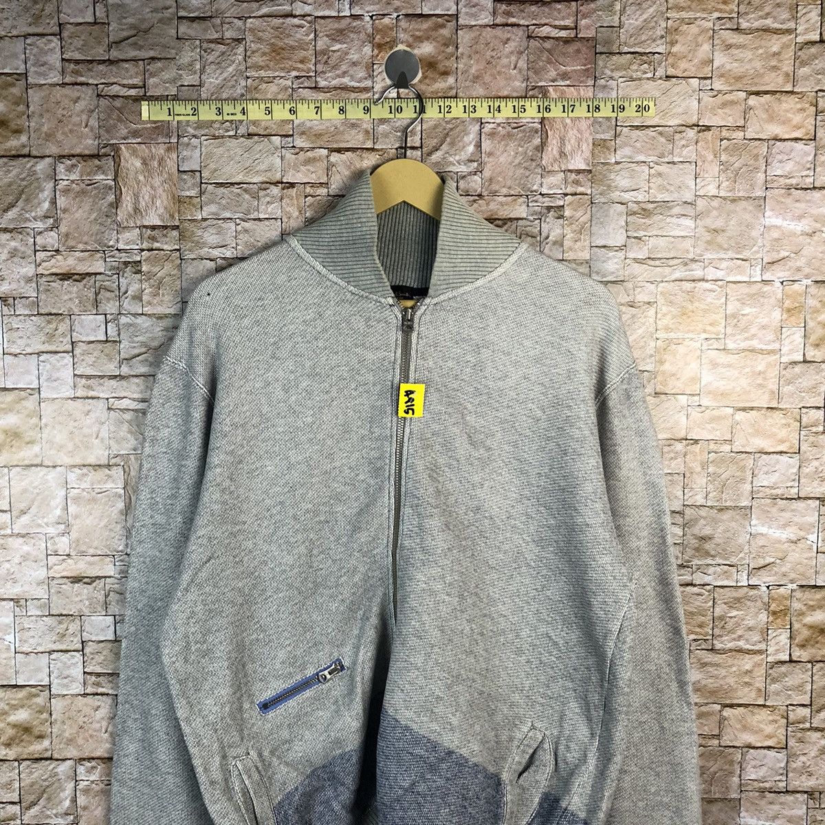 Paul Smith Paul Smith ripped distressed Grey sweater #A815 Size US L / EU 52-54 / 3 - 2 Thumbnail