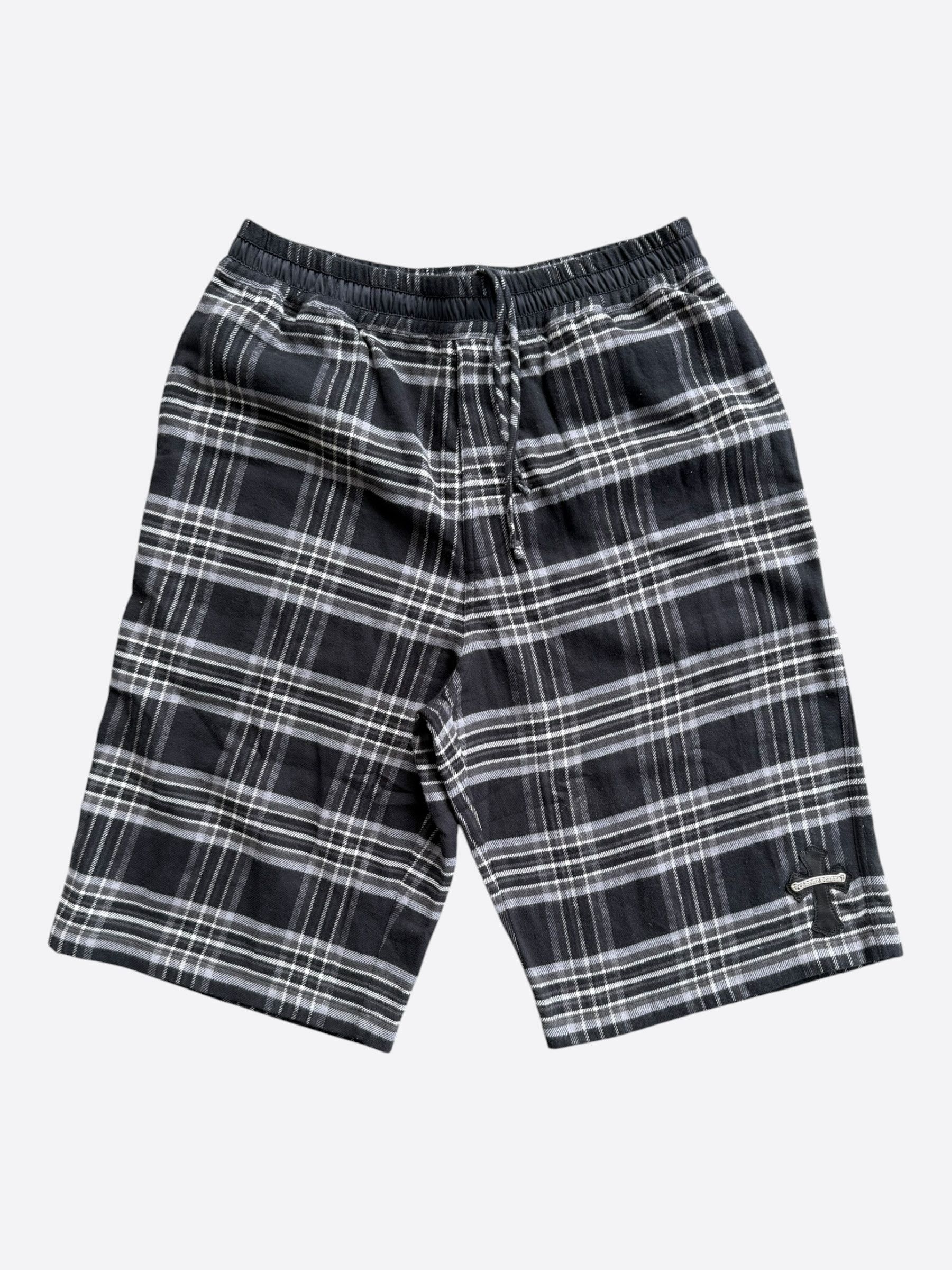 Chrome Hearts Chrome hearts After School Flannel Shorts | Grailed