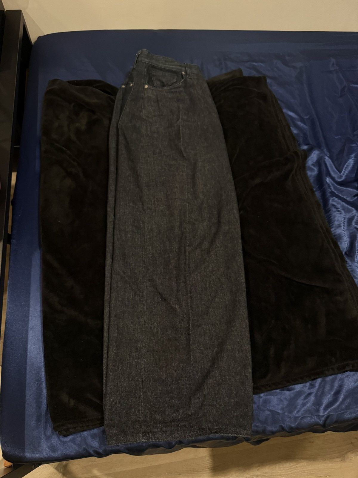 K-Two Studios KTWO 14.5 oz Selvedge Heavy Denim V2 "Indigo" Size US 34 / EU 50 - 9 Thumbnail