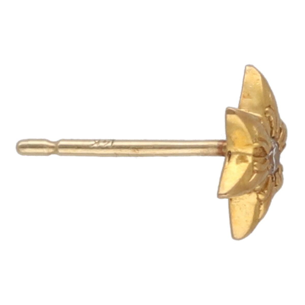 Chrome Hearts Chrome Hearts 22K Gold stud Star Earring Size ONE SIZE - 5 Thumbnail