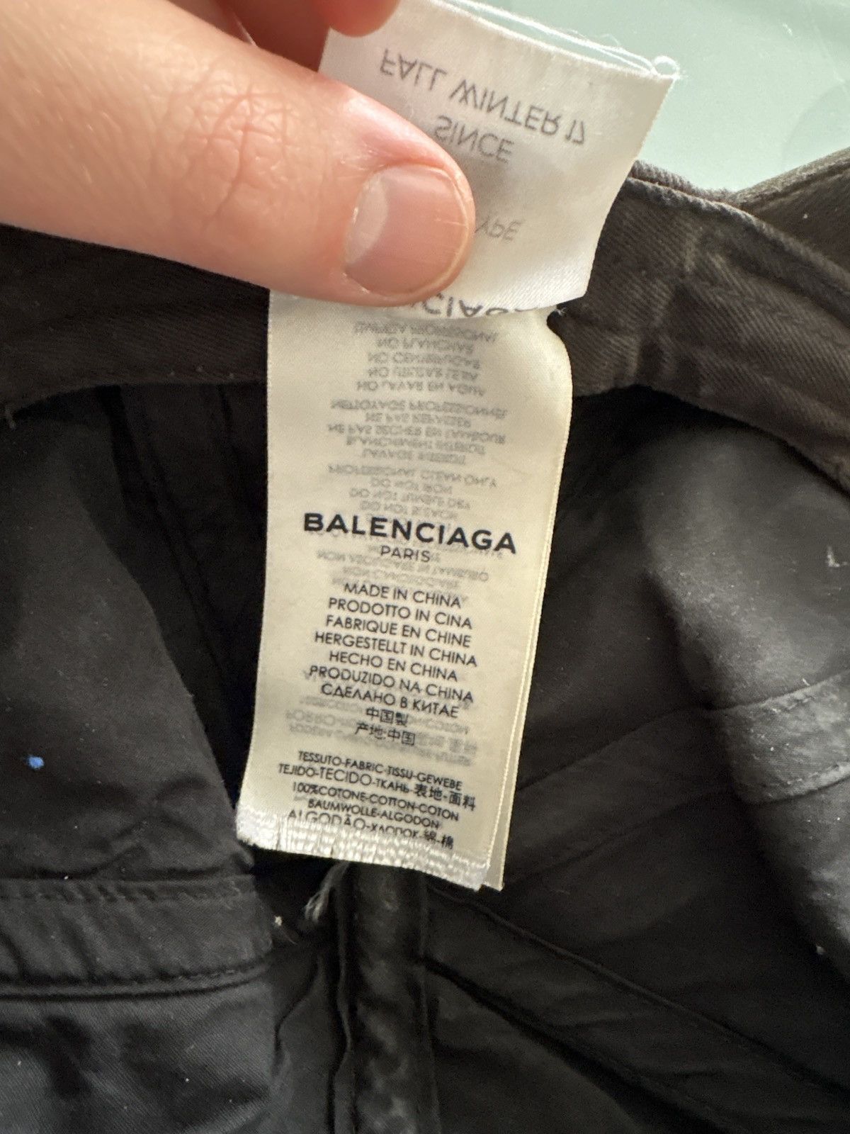Balenciaga Balenciaga Sun faded Distressed Campaign Cap FW17 Size ONE SIZE - 5 Thumbnail