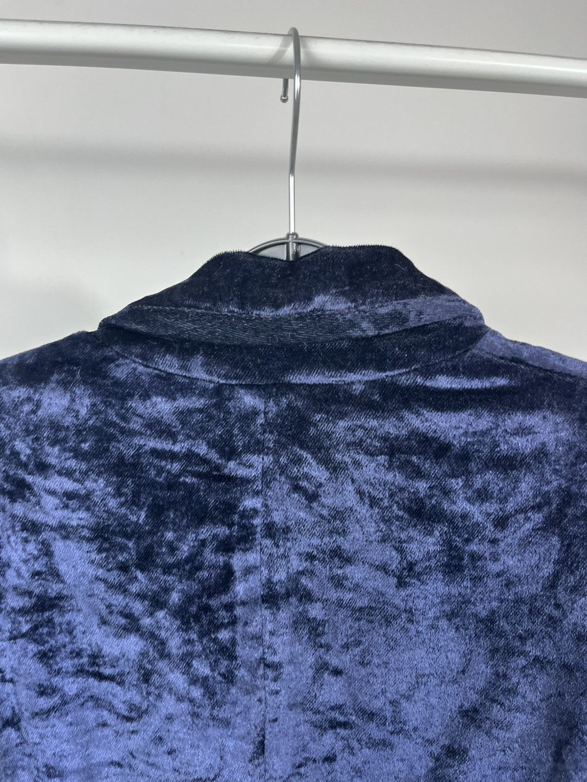 Karen Millen Karen Millen Navy Velvet Blazer Women Size 12 Elegant Jacket Size S / US 4 / IT 40 - 12 Thumbnail