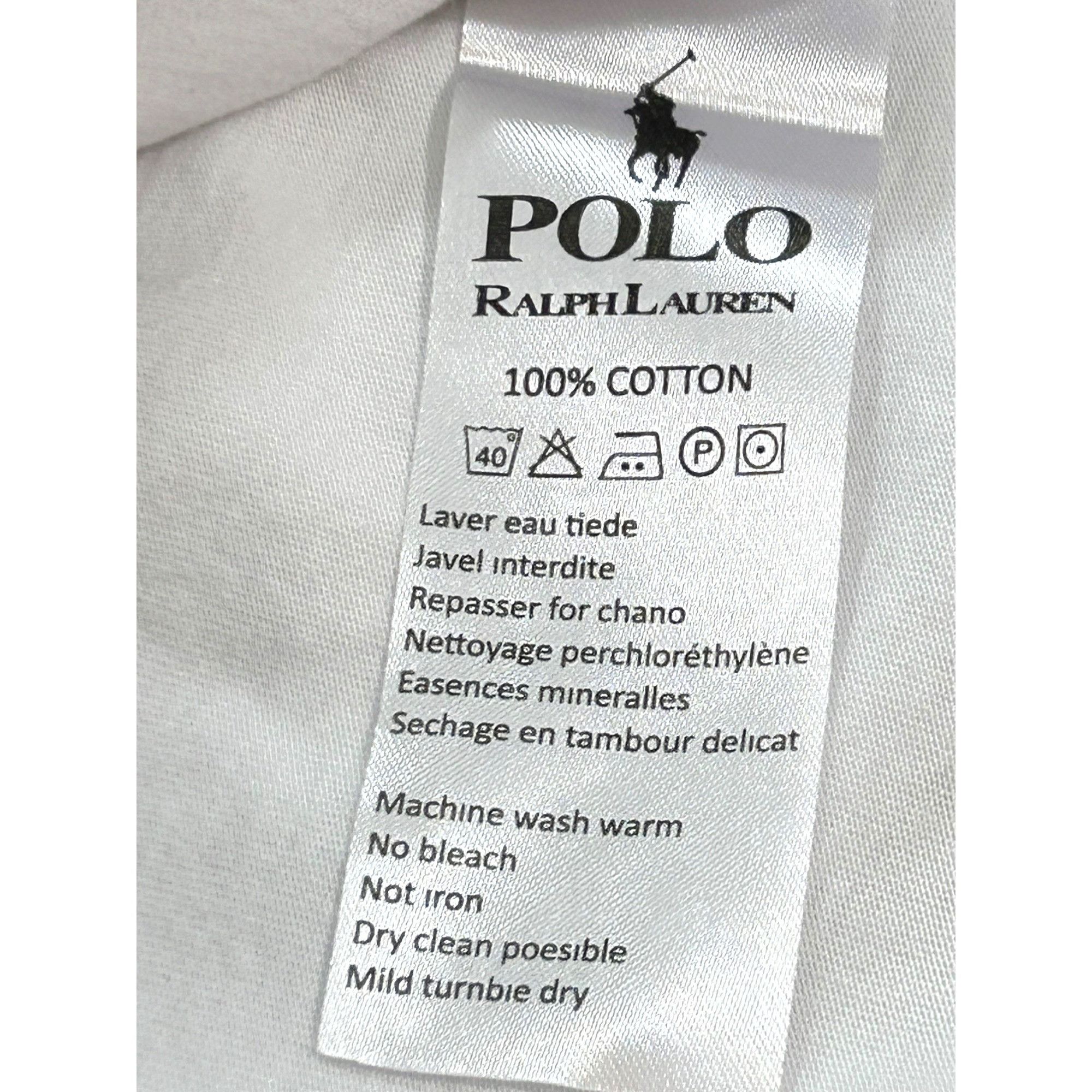 Polo Ralph Lauren Polo by Ralph Lauren Men’s T-Shirt L White Short Sleeve Crew Size US L / EU 52-54 / 3 - 6 Thumbnail