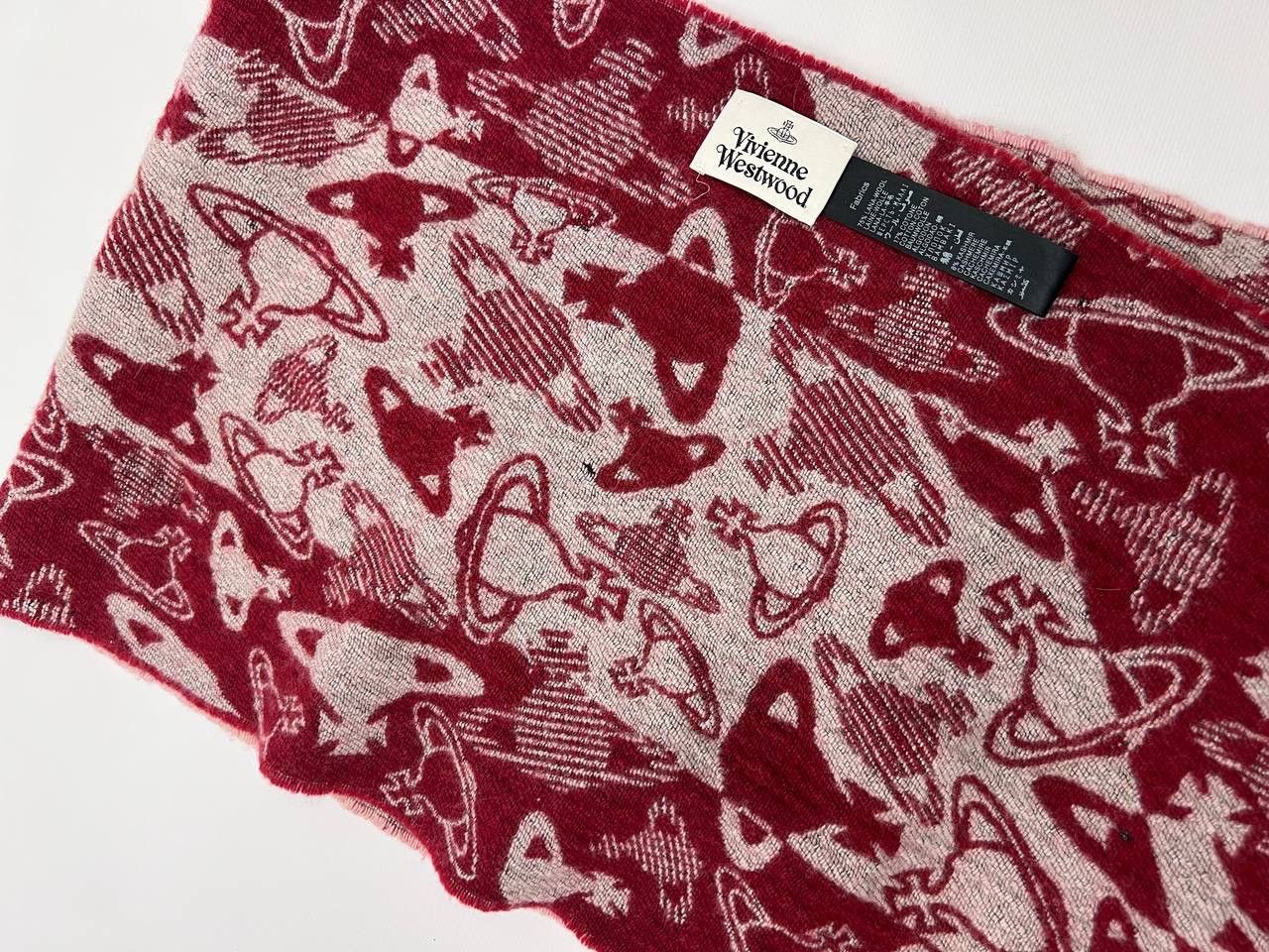 Vivienne Westwood Vivienne Westwood monogram wool scarf Size ONE SIZE - 12 Thumbnail