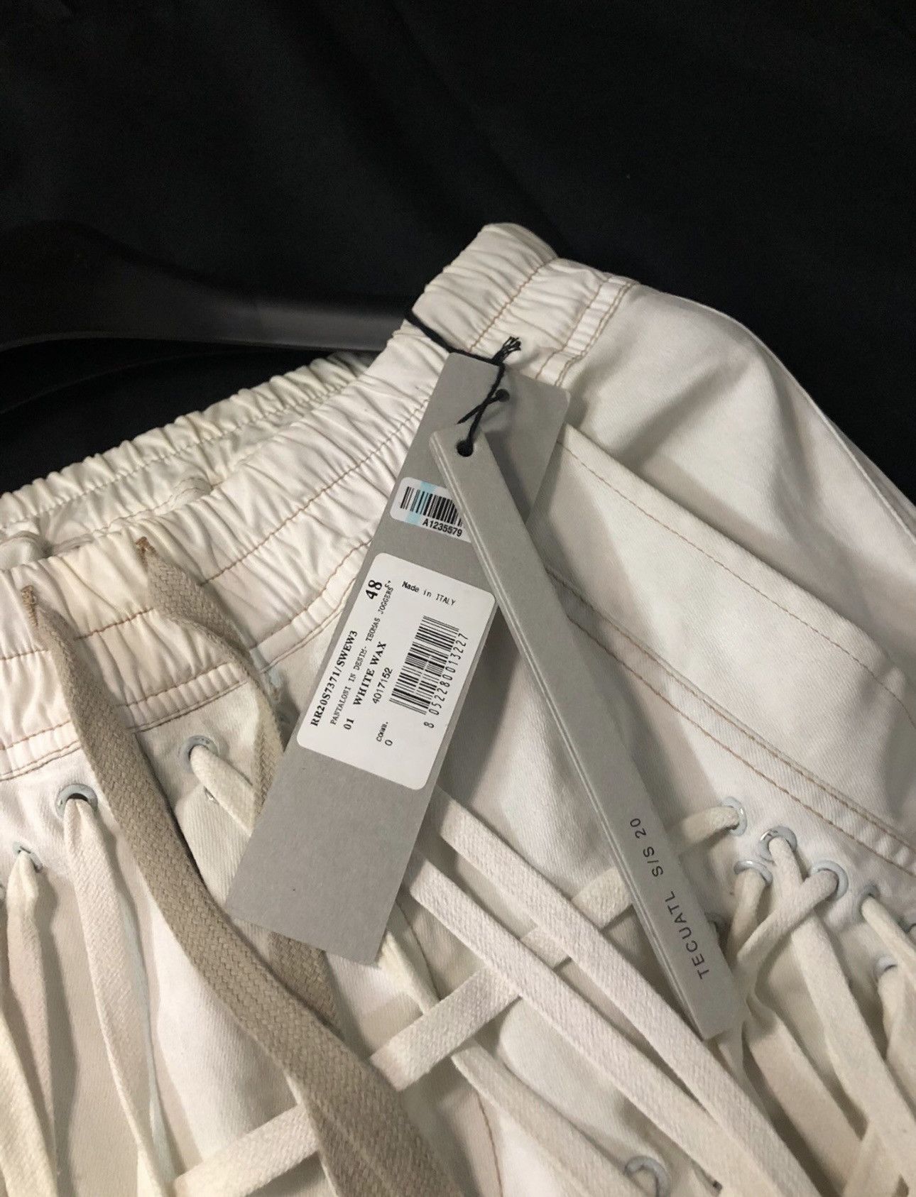 Rick Owens RICK OWENS SS20 THOMAS JOGGERS Size US 32 / EU 48 - 6 Thumbnail