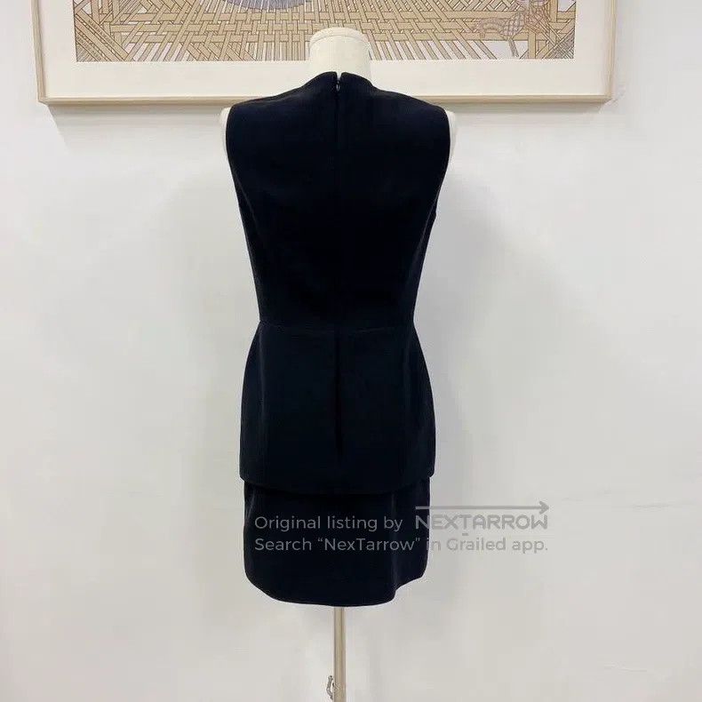 Balenciaga Balenciaga Black Sleeveless Dress Size XS / US 0-2 / IT 36-38 - 2 Thumbnail