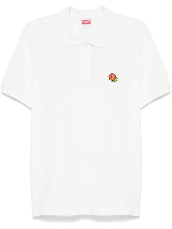 Kenzo KENZO Men Polo Shirts FF55PO542 4PU02 White Size US XL / EU 56 / 4 - 1 Thumbnail