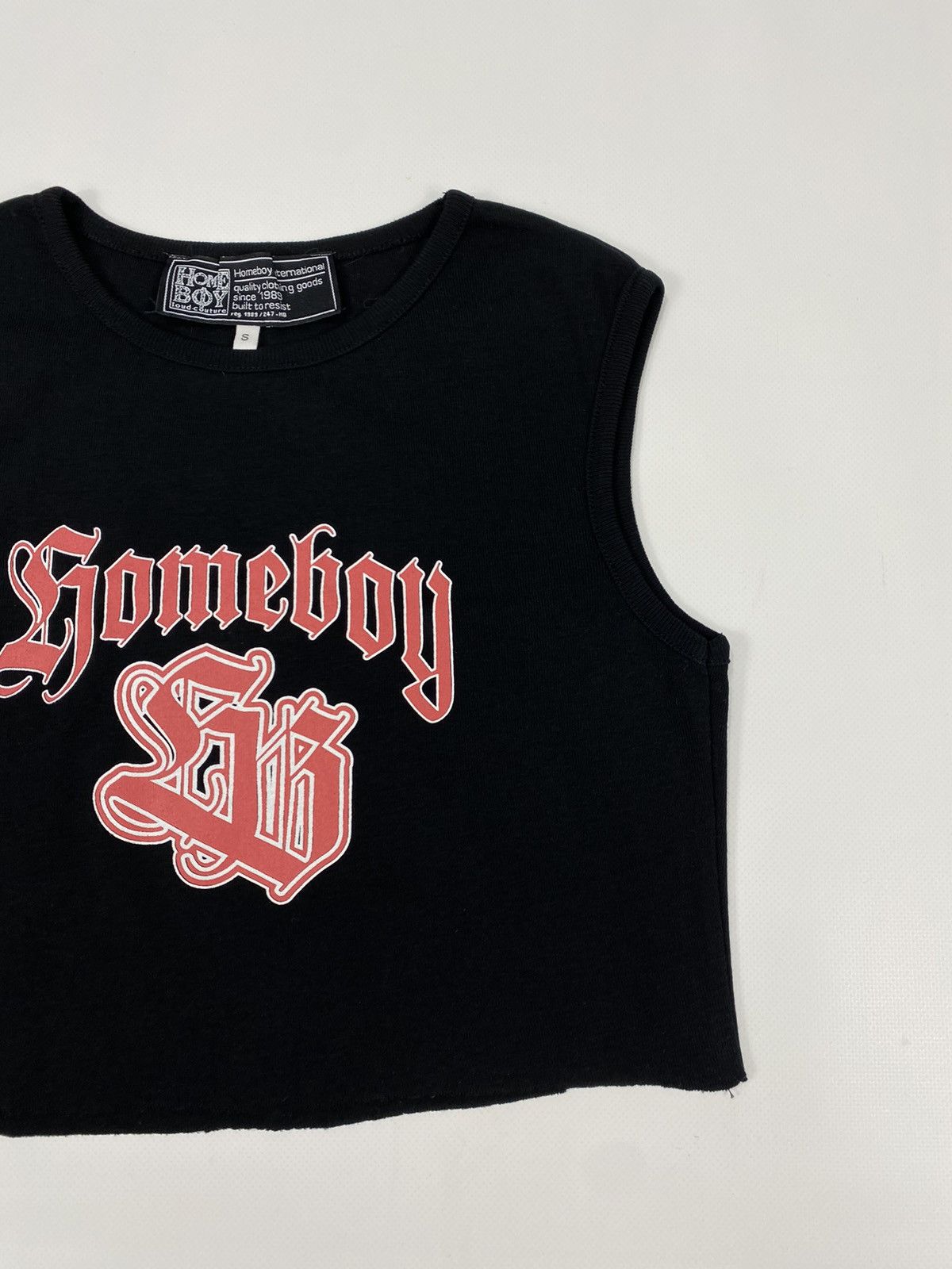 HOMME BOY CO. 🔥LASTDROP🔥 Vintage Homeboy Loud Couture Cropped Tank Top Size S / US 4 / IT 40 - 5 Thumbnail