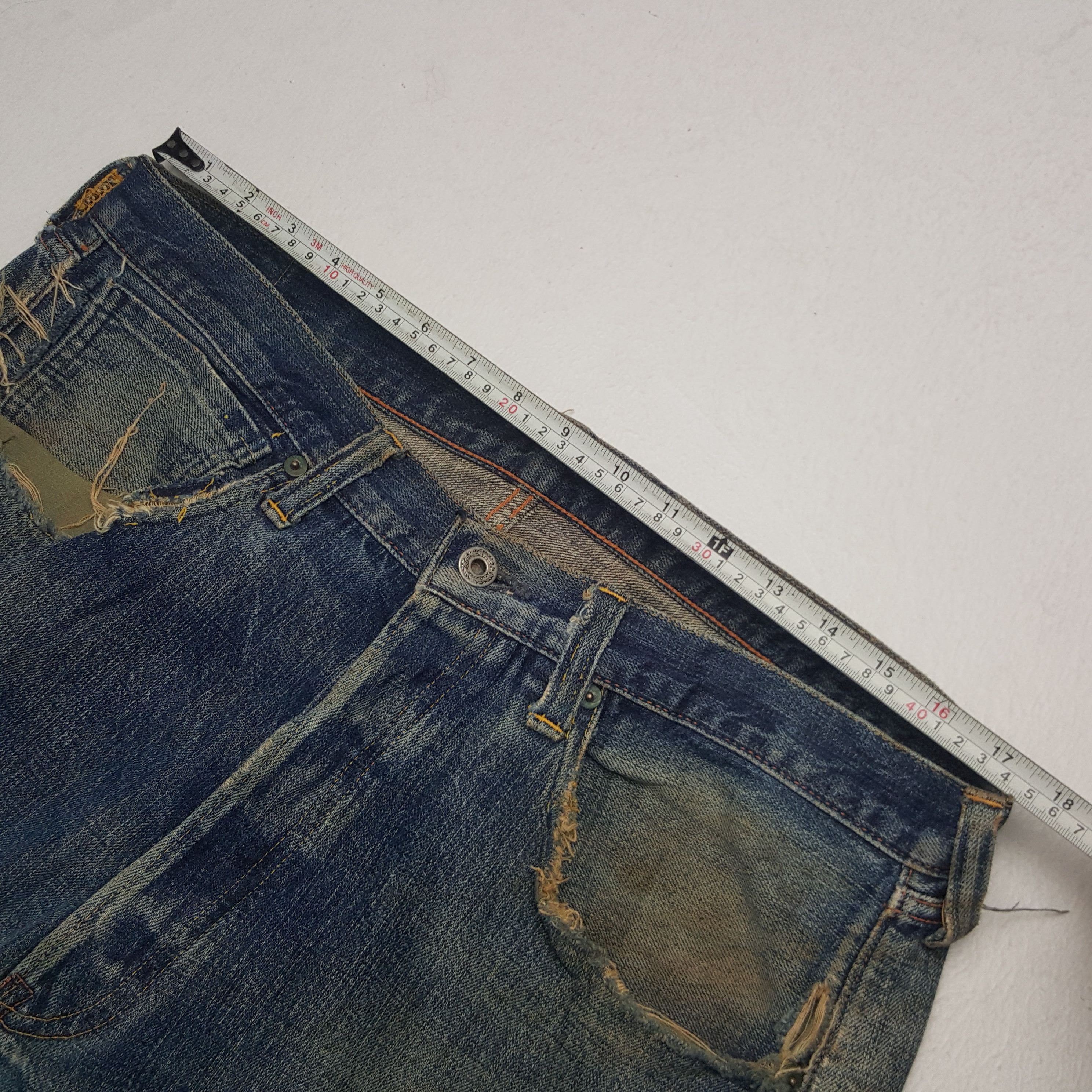 Japanese Brand × The Real McCoy's × Vintage Vintage McCoy's Selvedge Japanese Brand Denim Jeans Size US 35 - 10 Thumbnail