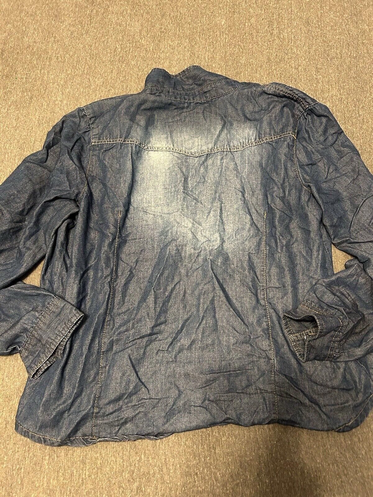 Designer New look Jean Jacket Size XL Size XL / US 12-14 / IT 48-50 - 3 Thumbnail
