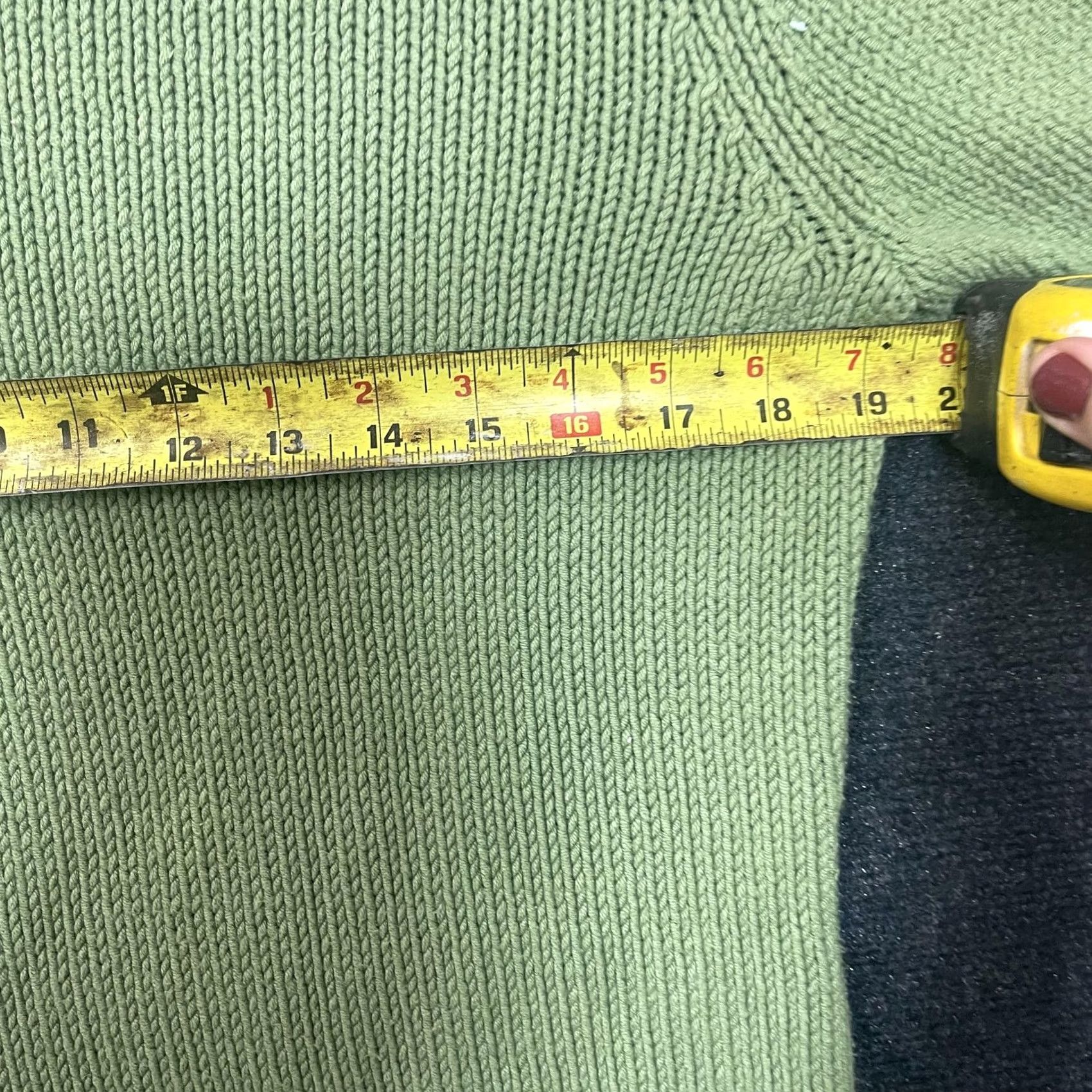 Eddie Bauer Eddie Bauer Womens Large Green Turtleneck Tight-Knit Pullover Sweater Solid Size L / US 10 / IT 46 - 5 Thumbnail