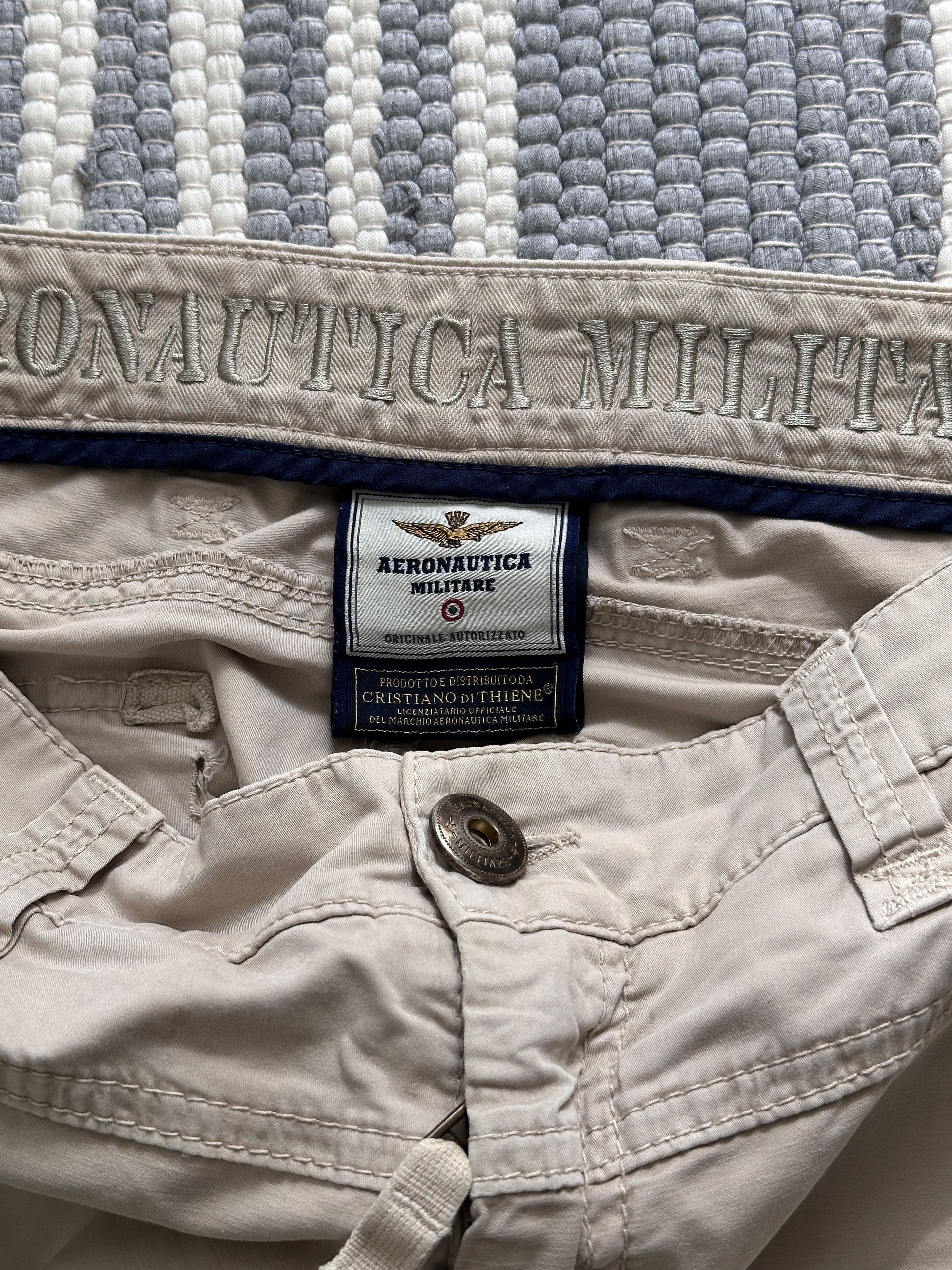Aeronautica Militare Aeronautica Militare Beige Multipocket Pants Size 30" / US 8 / IT 44 - 5 Thumbnail