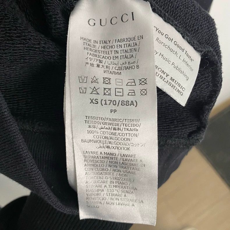 Gucci Gucci SS22 Aria Series Printed Hoodie 2502-Nextarrow Size US S / EU 44-46 / 1 - 4 Thumbnail