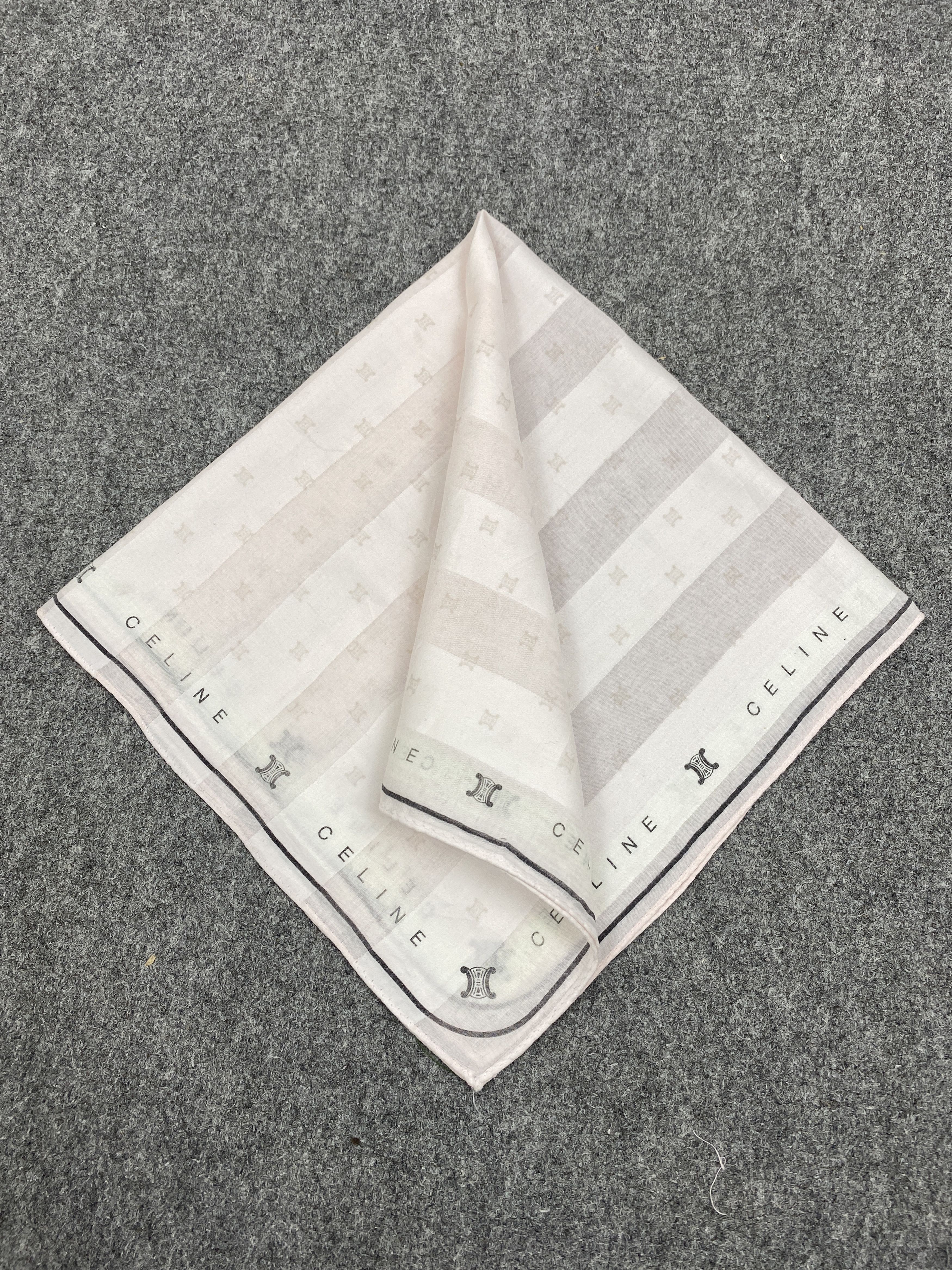 Celine × Vintage Celine Handkerchief / Bandana / Neckerchief HKC0213 Size ONE SIZE - 3 Thumbnail