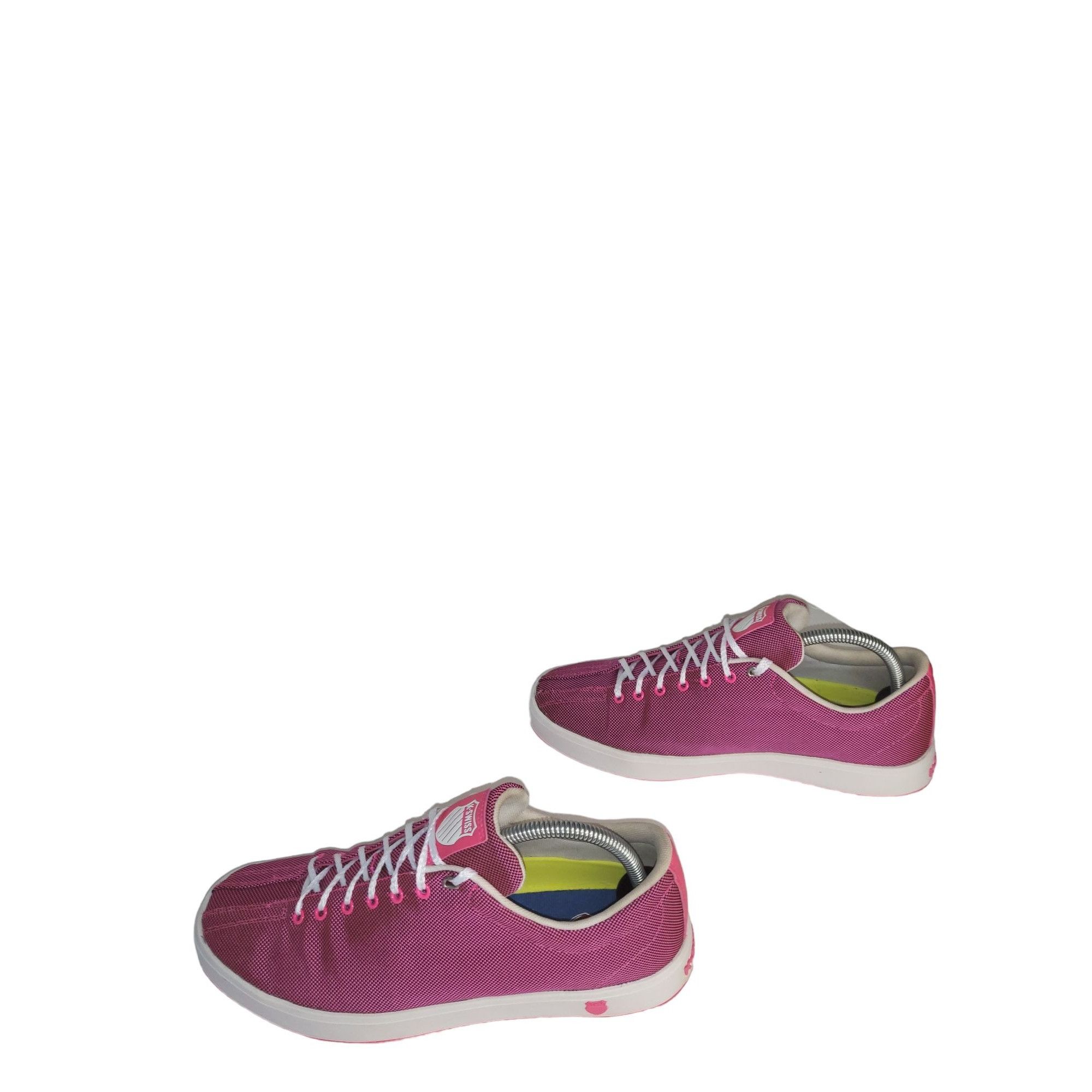 K-Swiss K Swiss Tennis Sneakers Women Sz 10 Lace Up Pink Black Athle Size US 10 / IT 40 - 4 Thumbnail