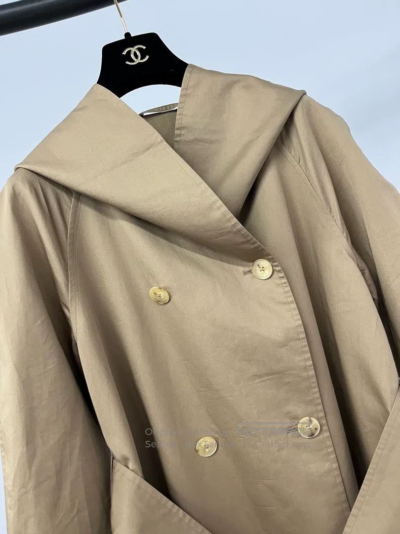 The Row The Row Khaki lace-up trench coat Size S / US 4 / IT 40 - 4 Thumbnail