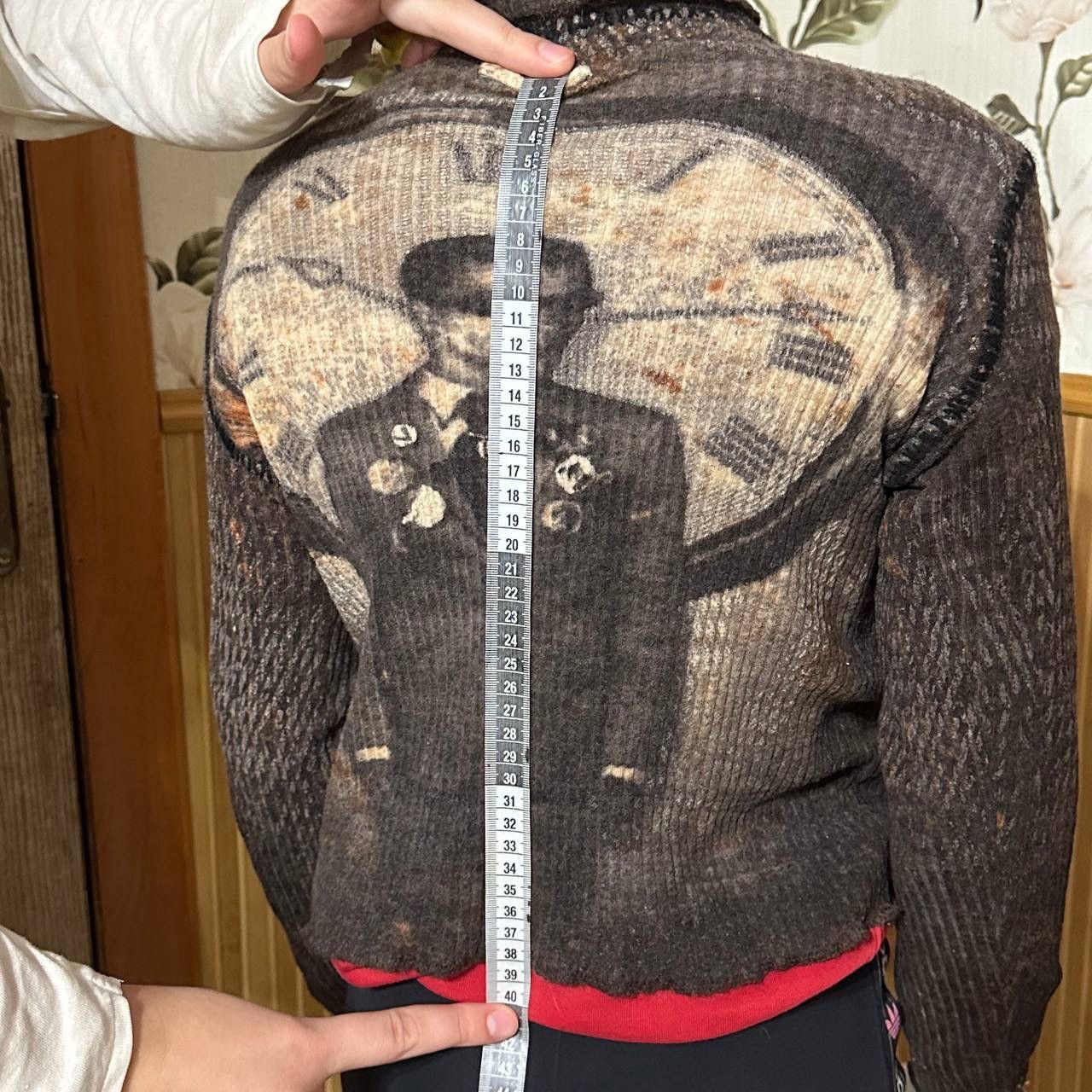Jean Paul Gaultier AW2003 Jean Paul Gaultier Clock Ribbed Kni Sweater time long Size XXS / US 00 / IT 34 - 6 Thumbnail