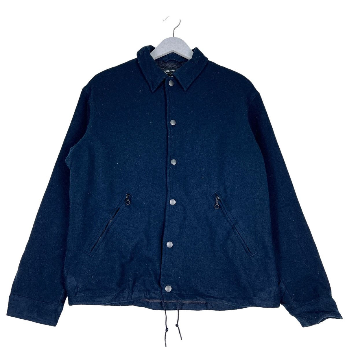 United Arrows 🔥 GREEN LABEL RELAXING UNITED ARROWS WOOL BOMBER JACKET Size US M / EU 48-50 / 2 - 1 Thumbnail