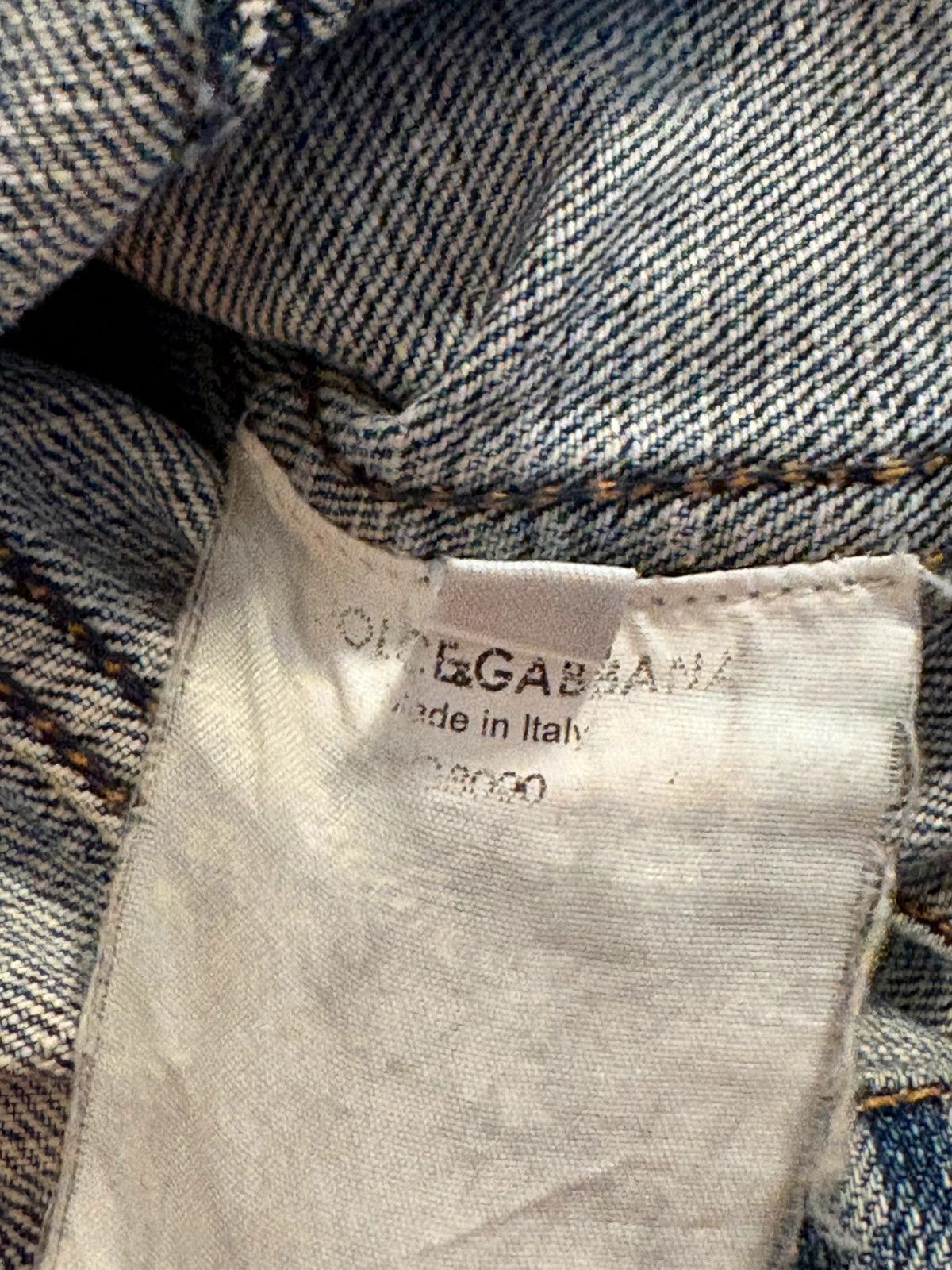 Dolce & Gabbana Dolce & Gabbana distressed blue multizip denim jacket Size S / US 4 / IT 40 - 8 Thumbnail