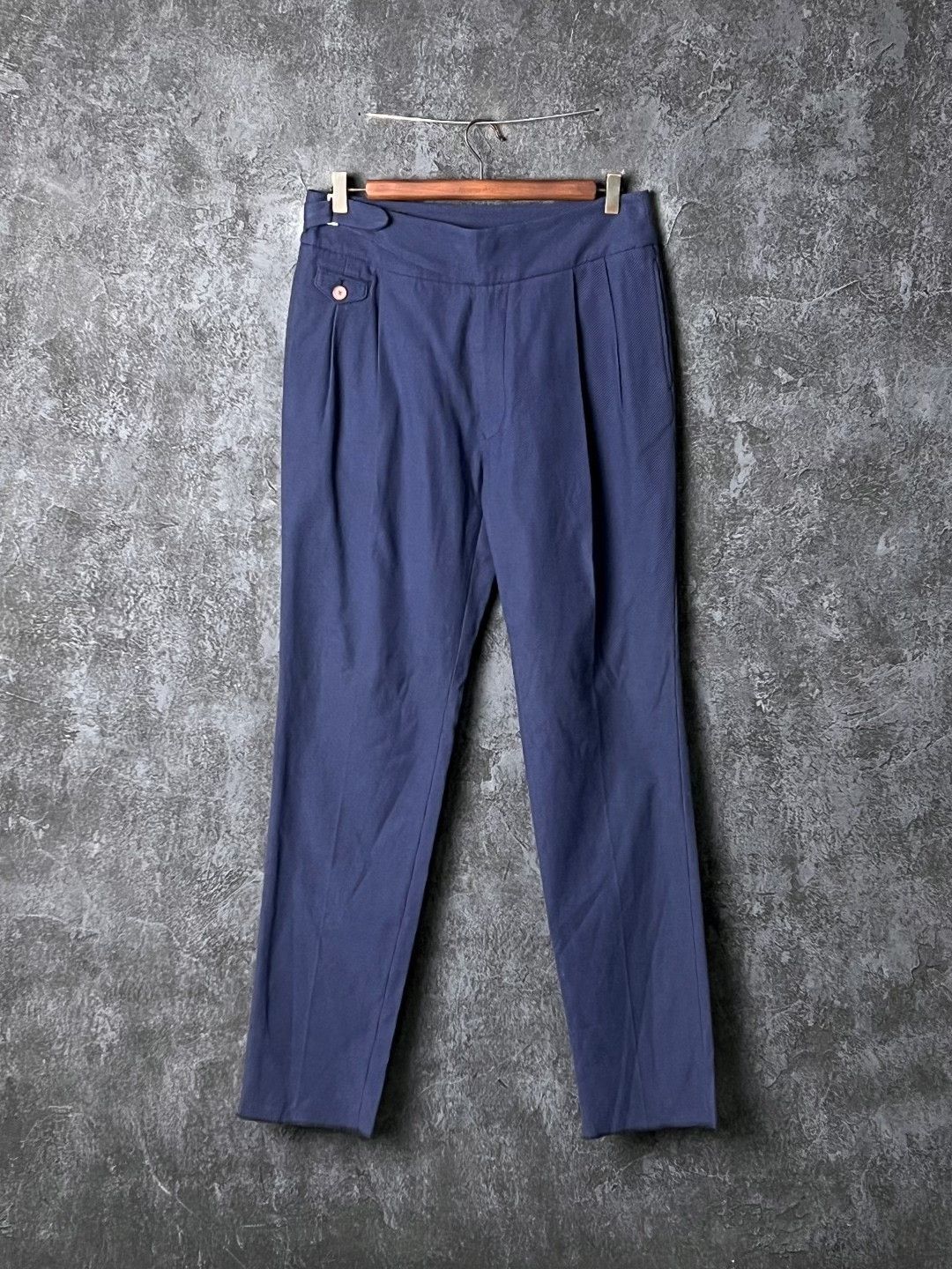 Armani Armani Casual Cotton Blue Casual Pants 32 Men Size US 32 / EU 48 - 1 Thumbnail