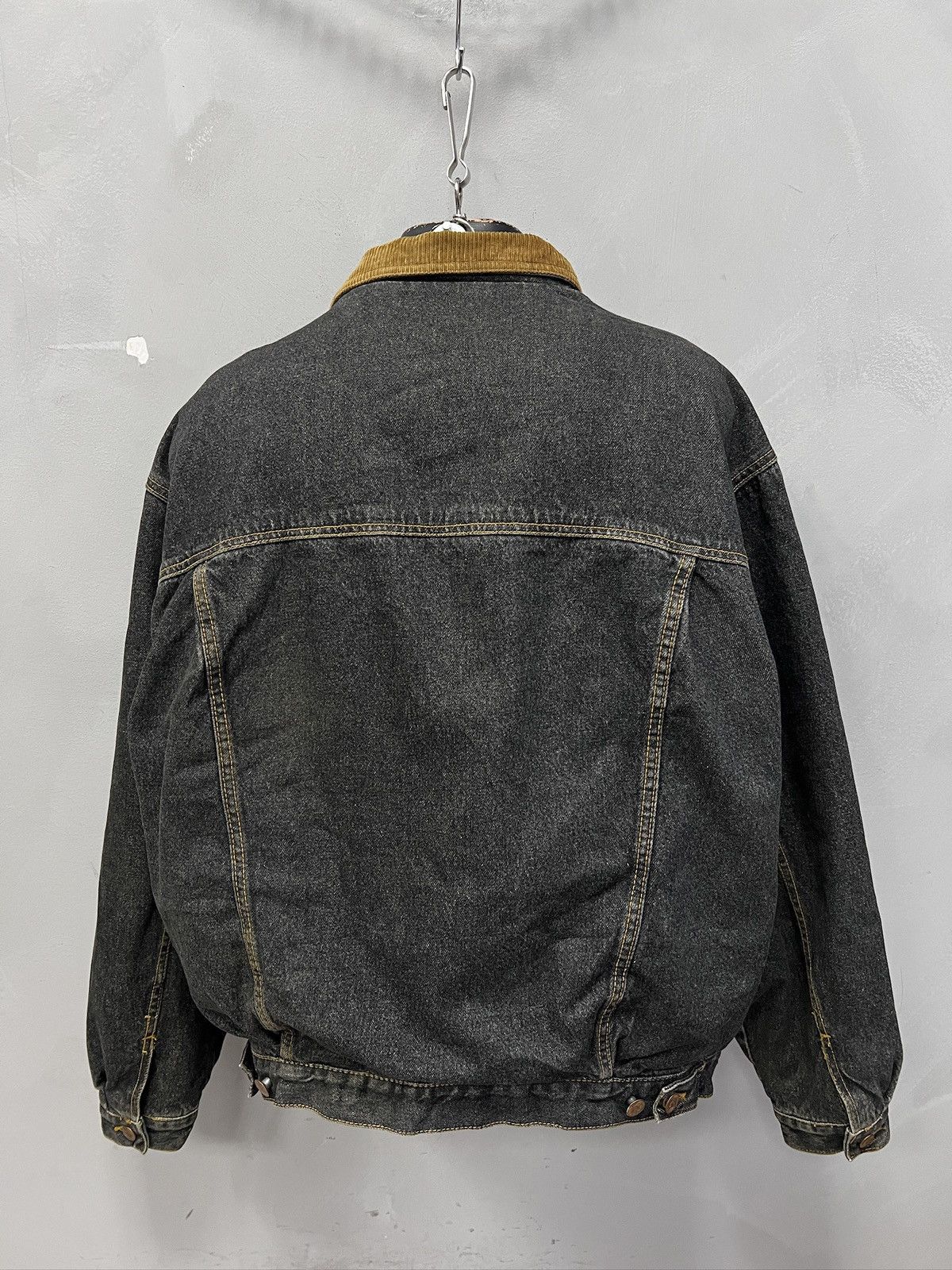 Levi's Levi’s style leather Denim Jeans Jacket 90s Distressed Y2k Size US L / EU 52-54 / 3 - 7 Thumbnail