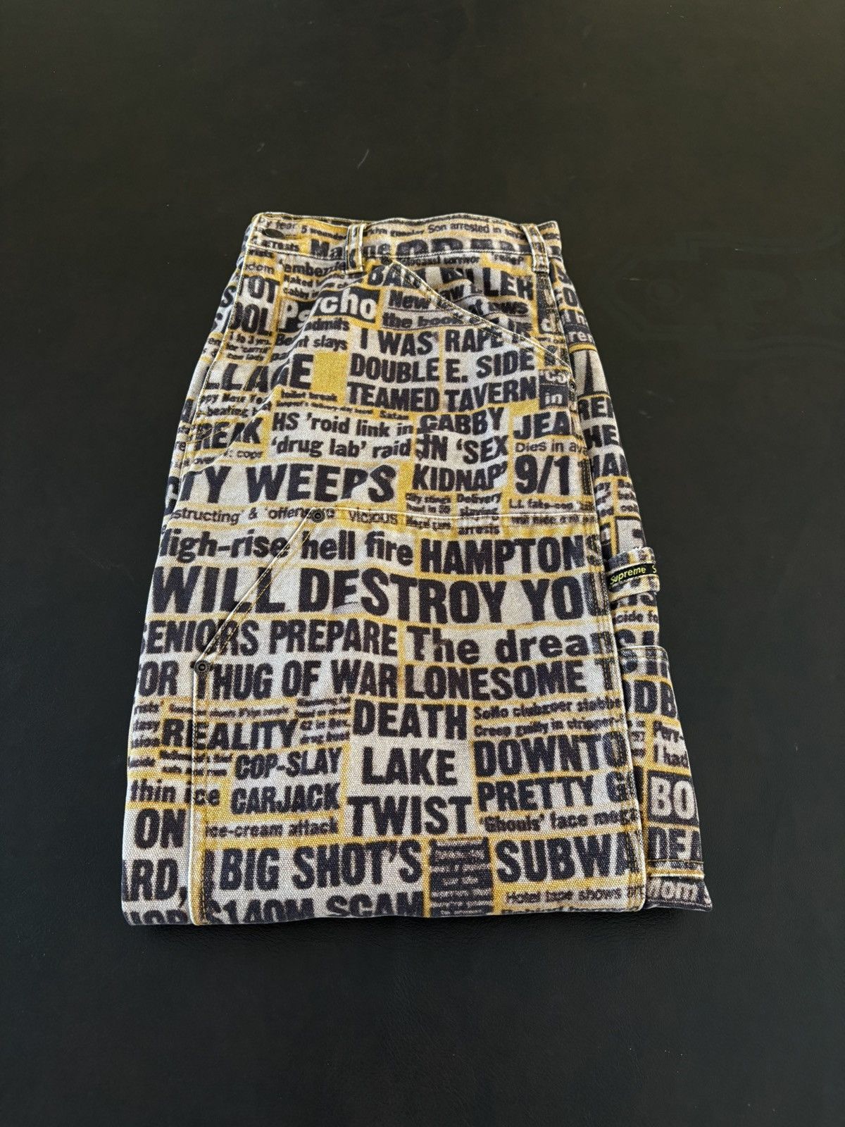 Supreme Supreme/Dash Snow Double Knee Painter Pants Denim Size US 38 / EU 54 - 3 Thumbnail