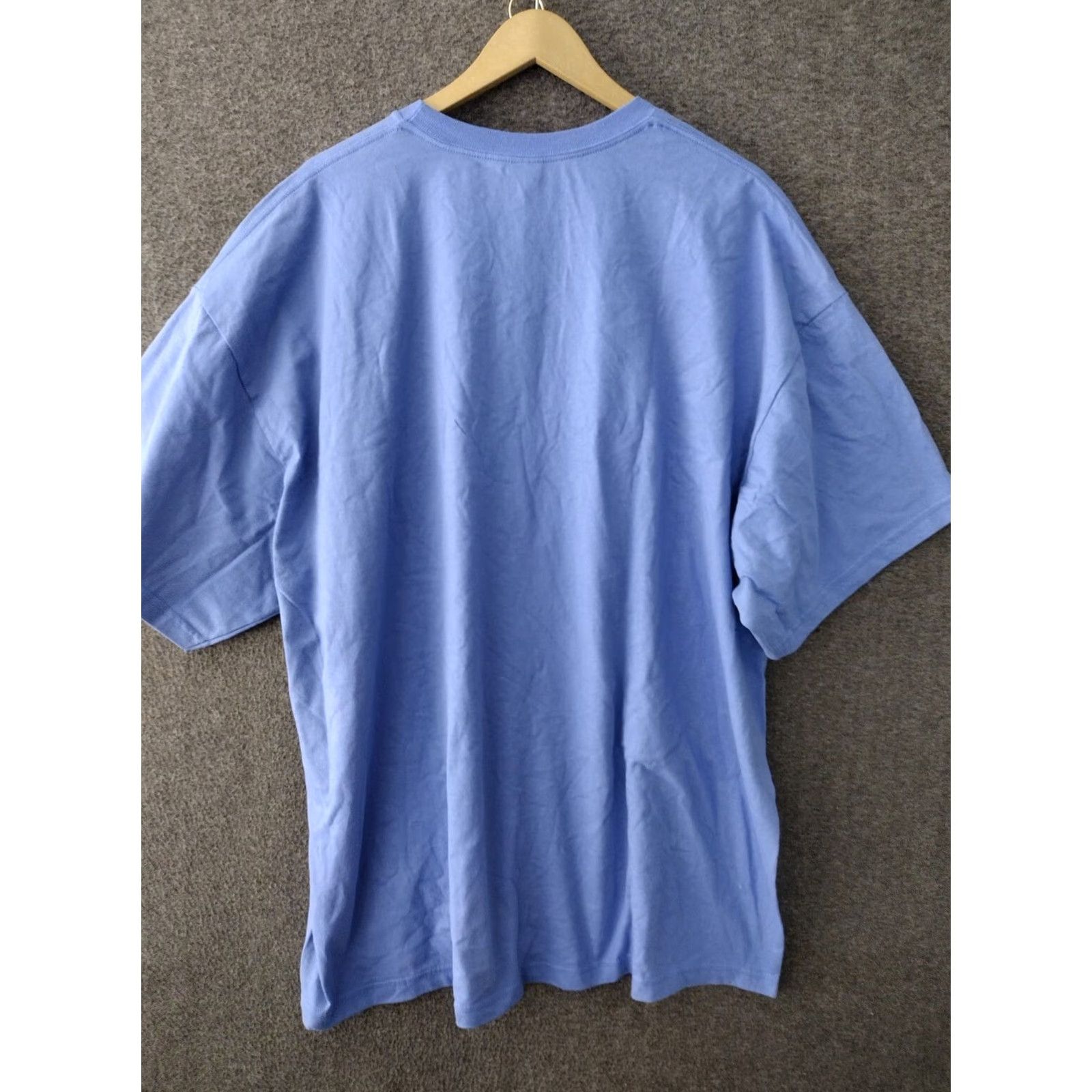 Gildan Gildan Hammer Adult Cotton Crew Neck Short Sleeve Blue Tee T-Shirt 3XL Size US XXL / EU 58 / 5 - 2 Thumbnail